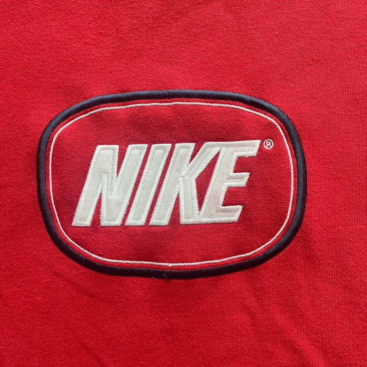 triple nike logo sweatshirt