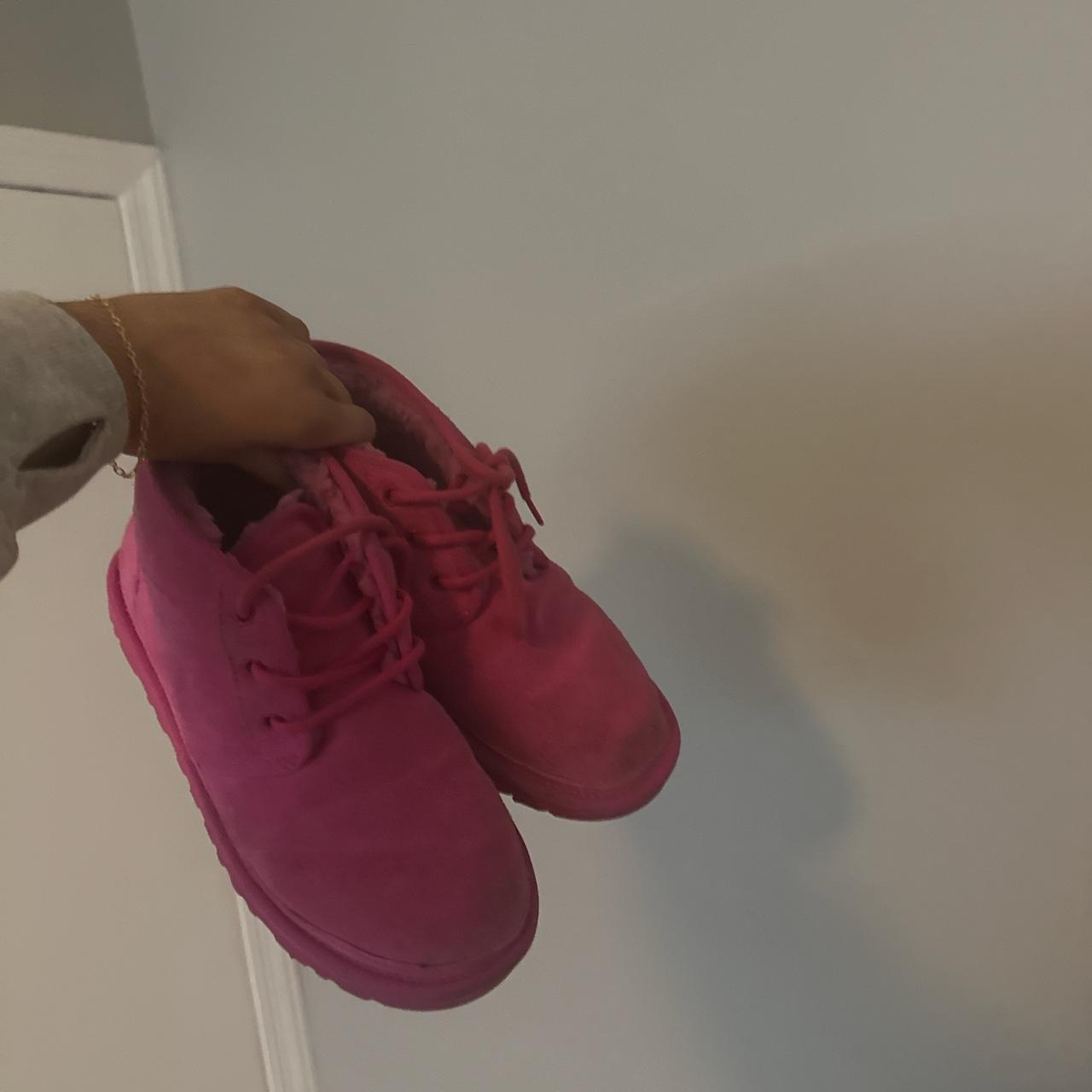 pink uggs women’s 8 - Depop