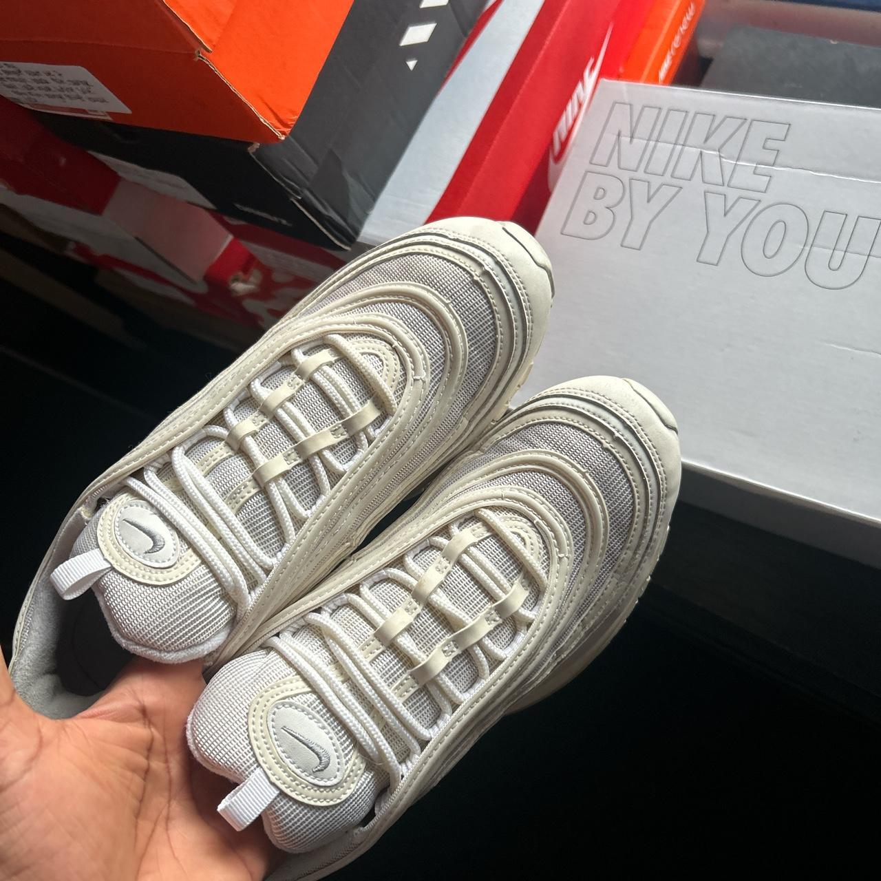 triple white air max 97 men