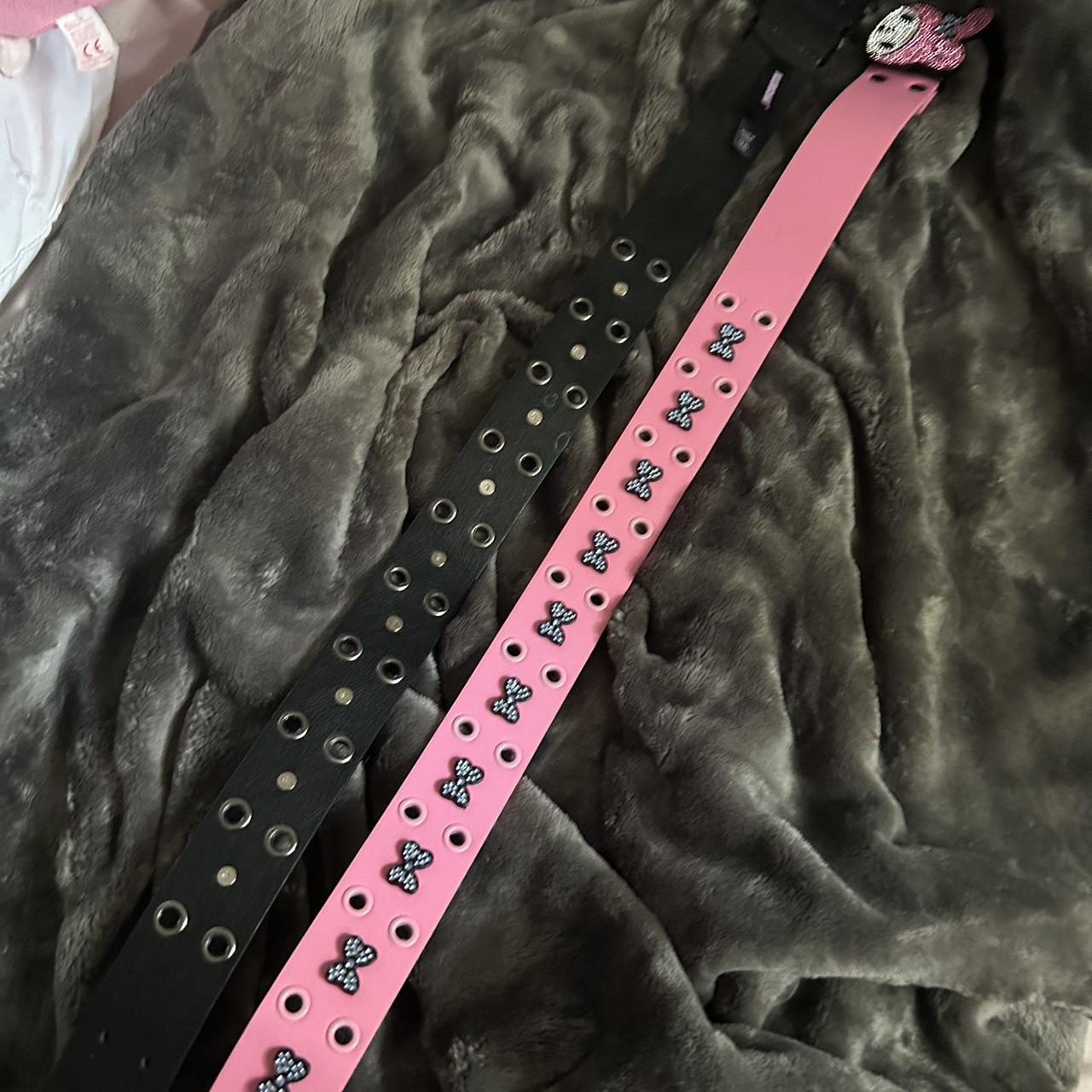 xs kuromi belt #kuromi #hellokitty #y2k #black #belt - Depop