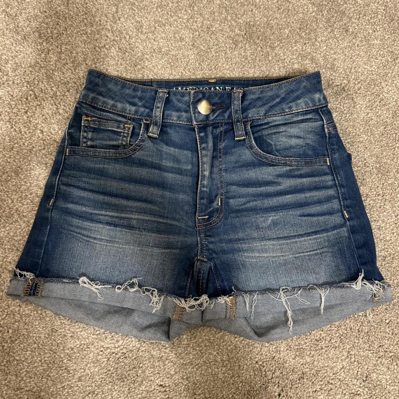 American Eagle Size 00 Jean Shorts American Eagle Super Stretch