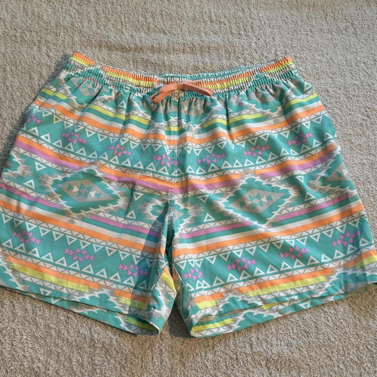 Chubbies multi-color shorts - Size XL - Swimming... - Depop