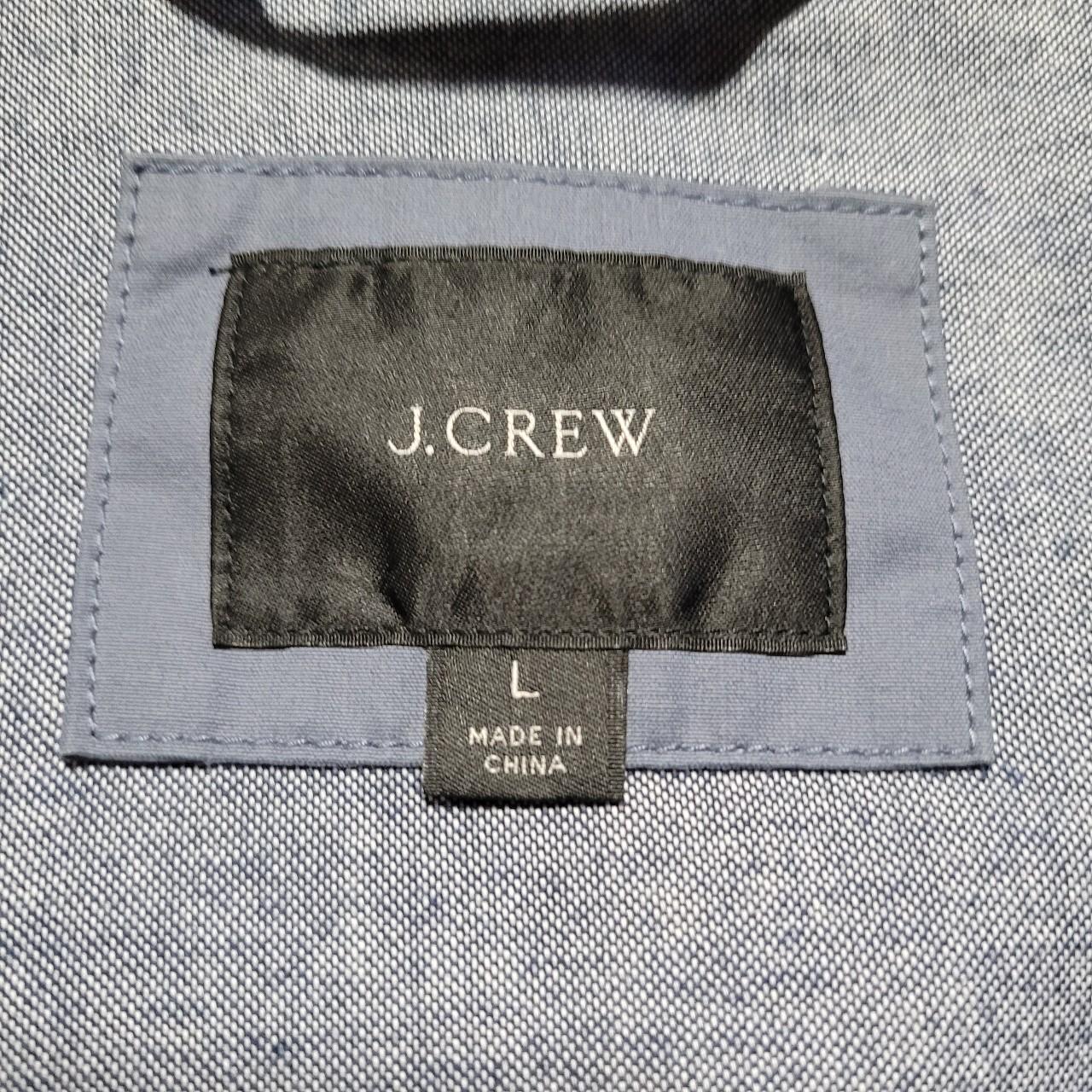 Men's J. Crew Jacket Navy Cruiser Harrington... - Depop