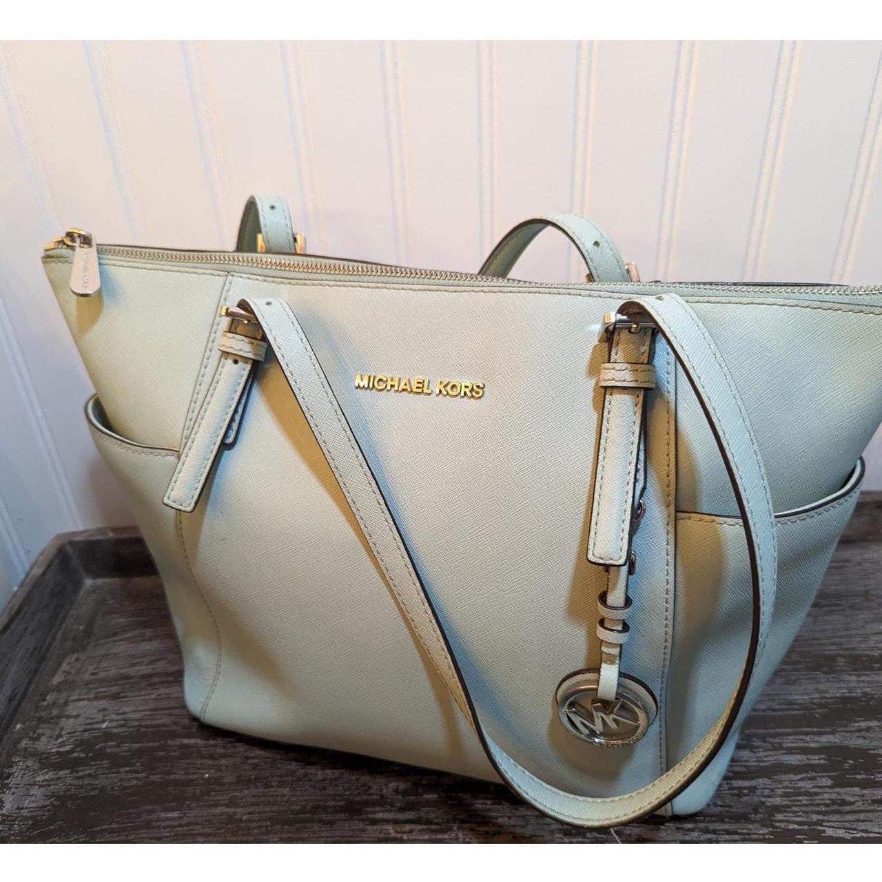 Michael kors mint green purse best sale