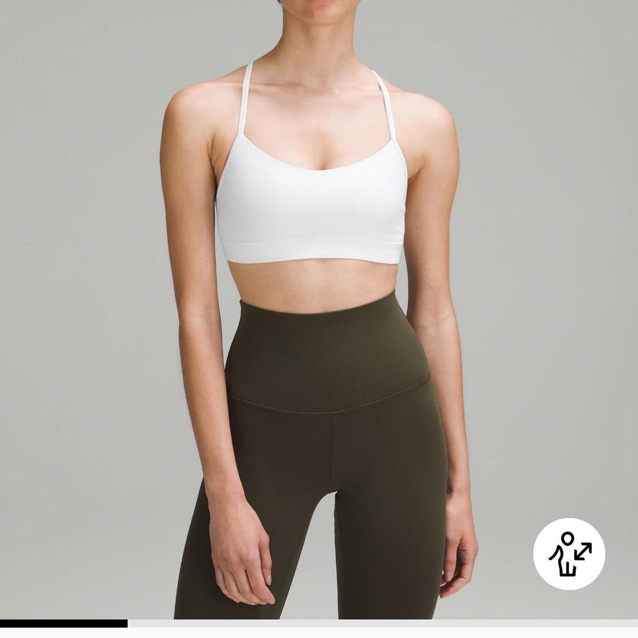 Free people movement sports bra with a webbed open - Depop