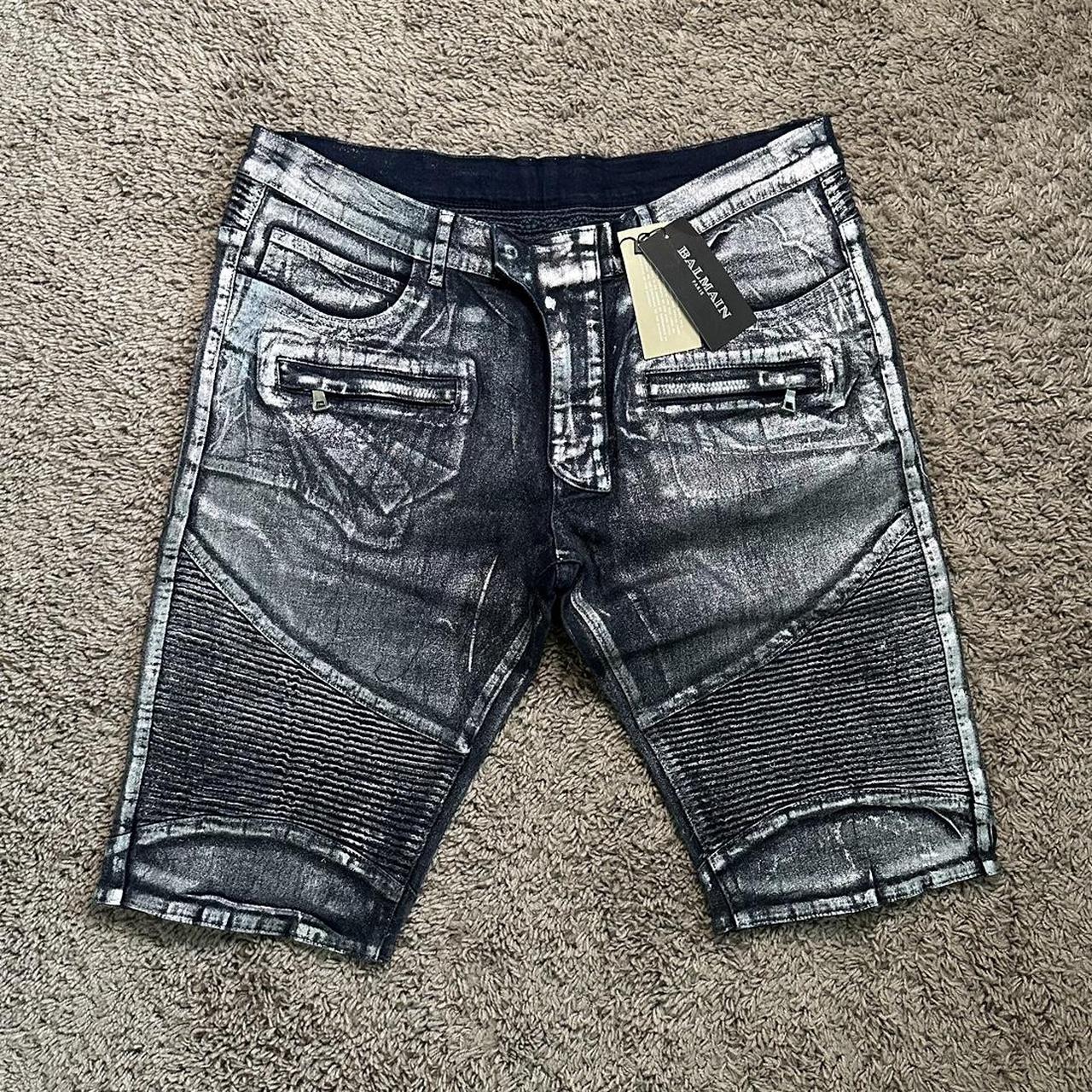 Vintage Style Balmain Denim Shorts DISCLAIMER❗️✨ Depop