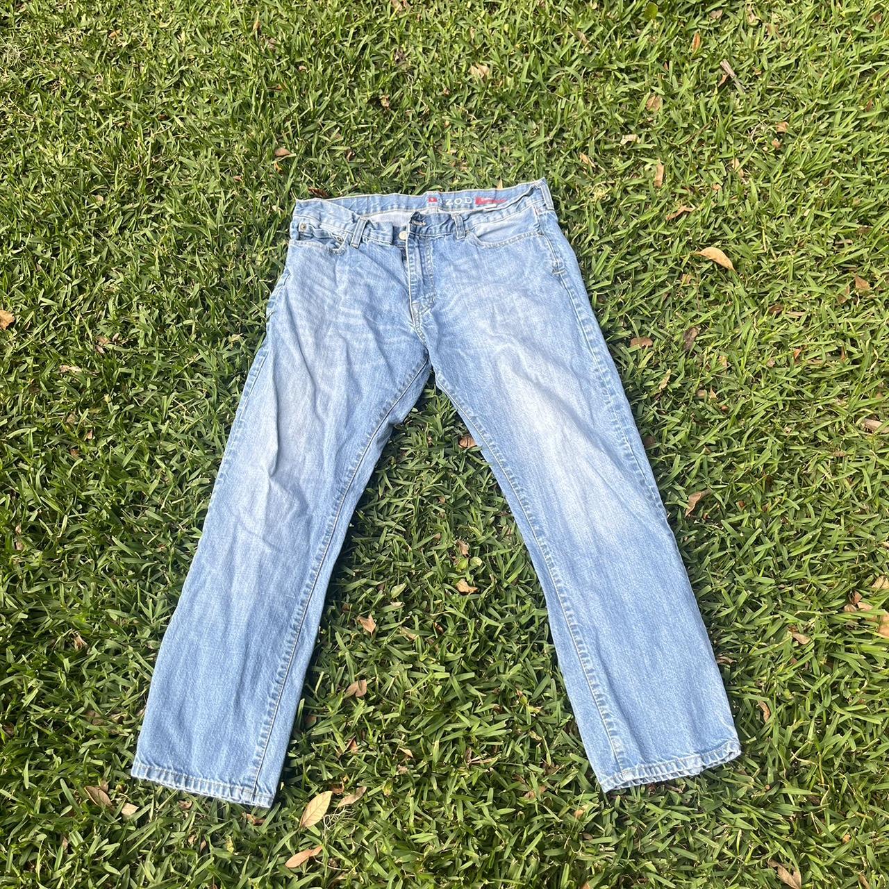 IZOD Straight-Cut Jeans Some Fading Still Great... - Depop