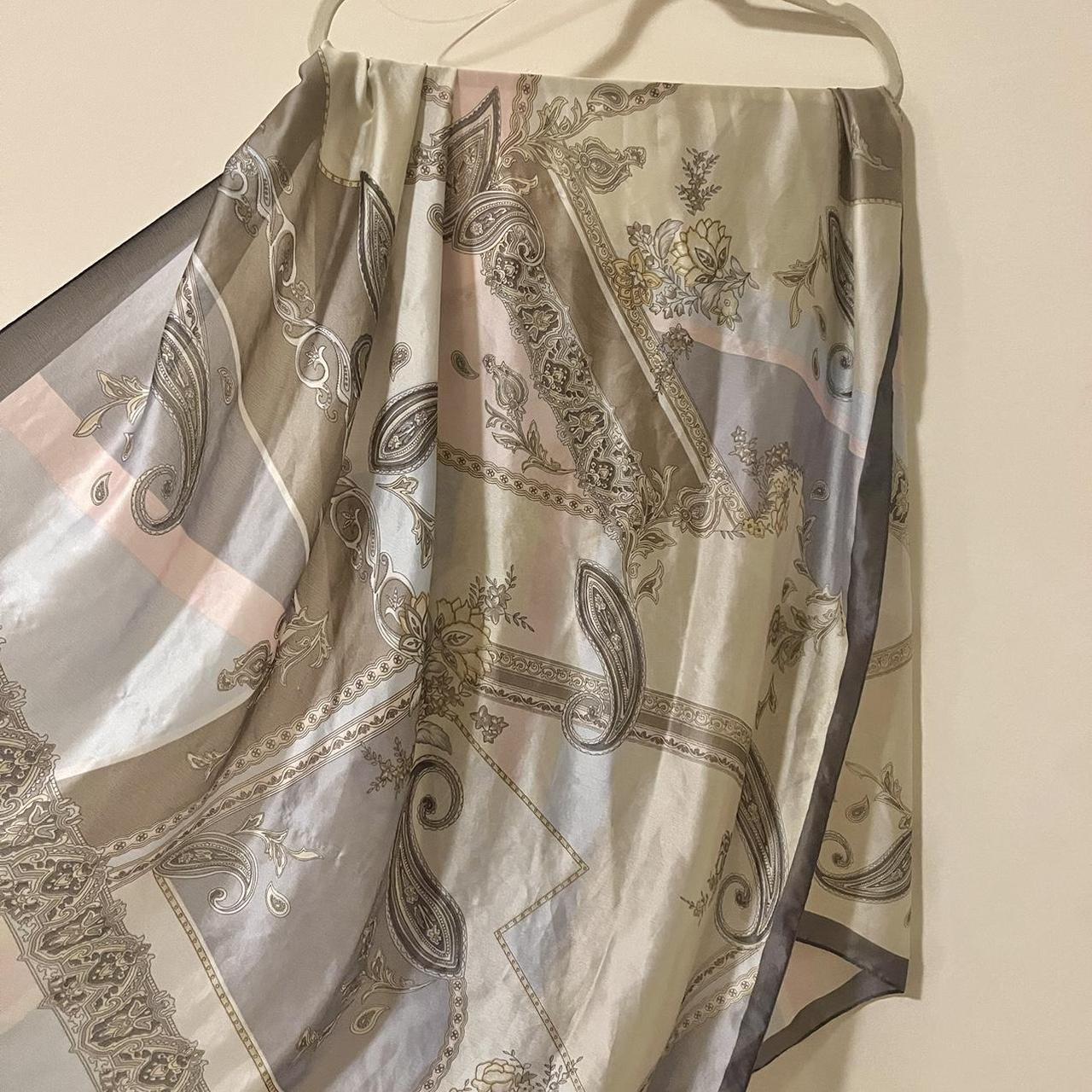 Women's Scarf - Multi – large rectangular soft sc… - image 1