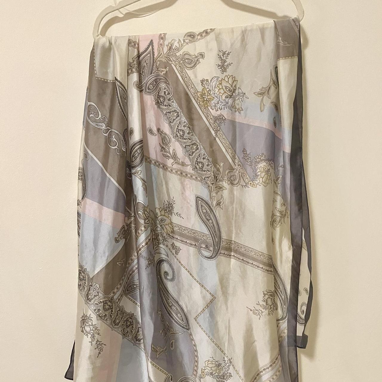 Women's Scarf - Multi – large rectangular soft sc… - image 2