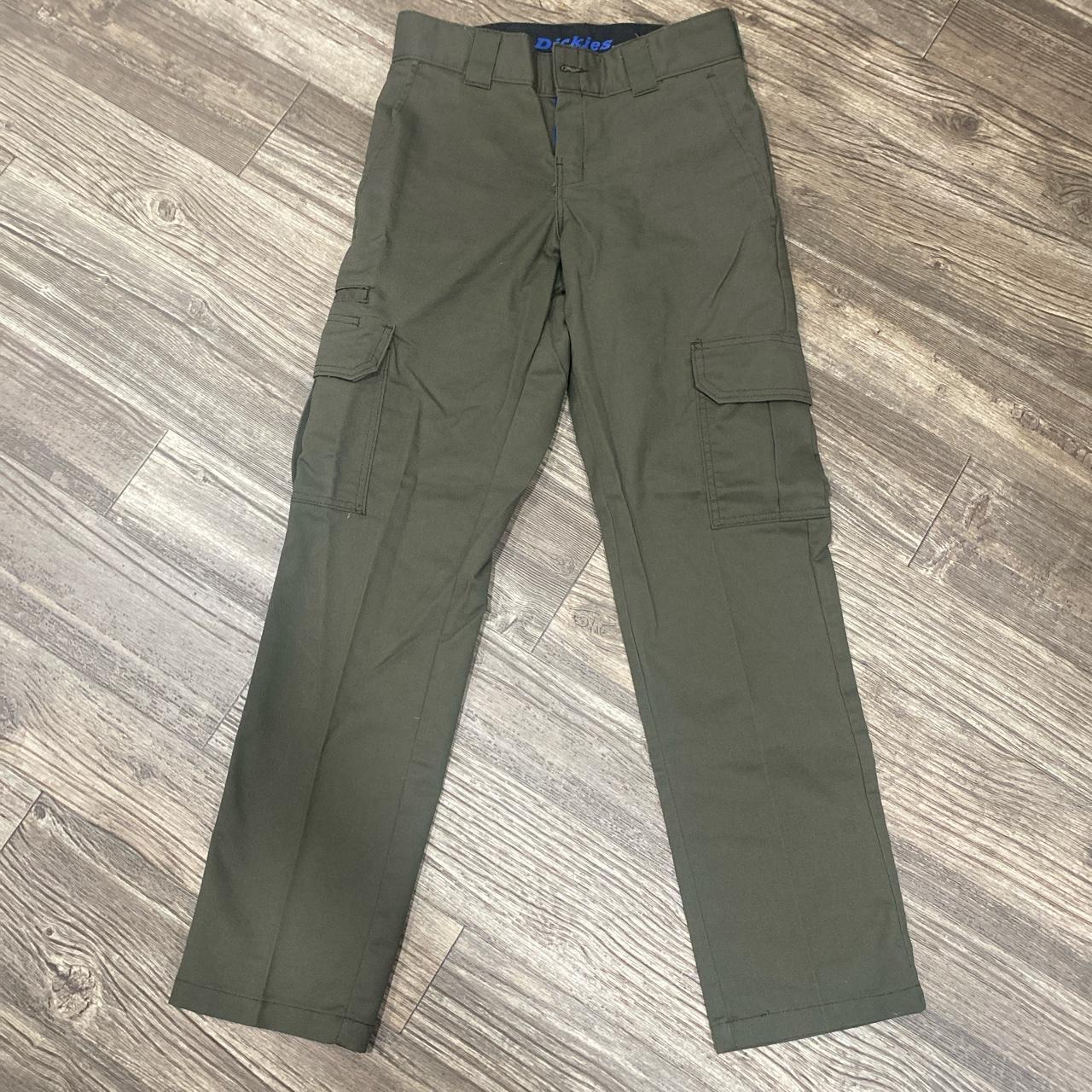 Dickies olive green cargo 28x30 straight Send me... - Depop