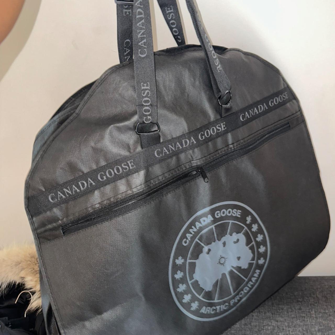 Canada goose Wyndham black badge size s Usedd 2... - Depop