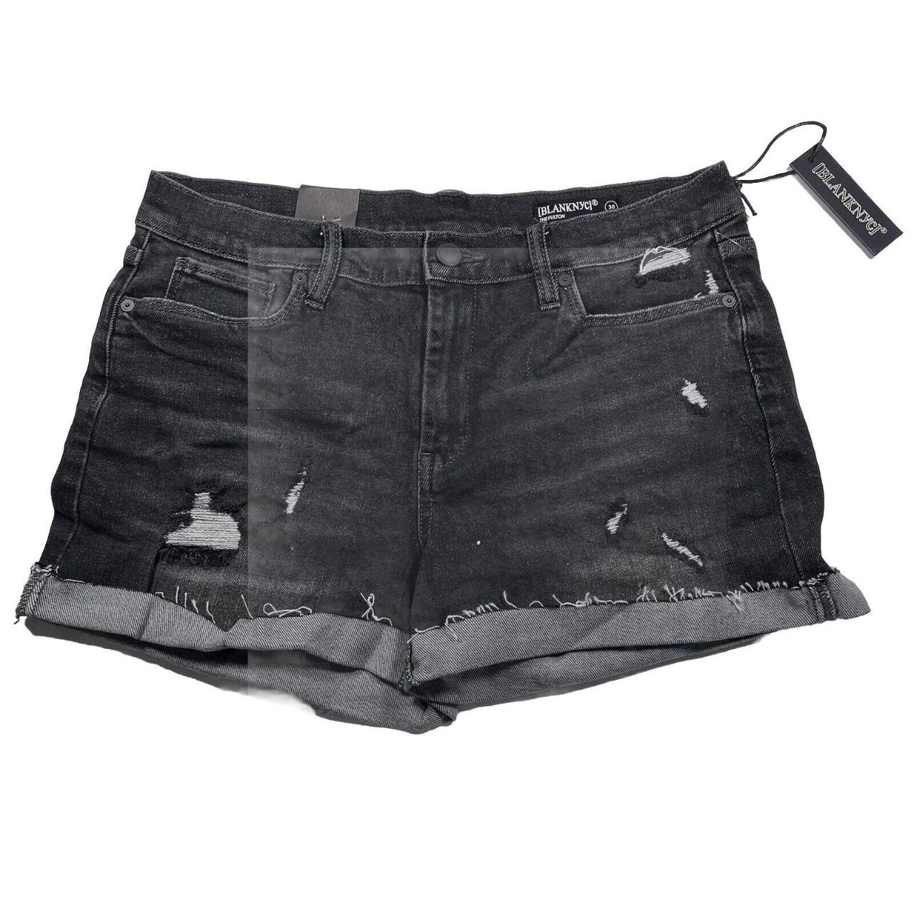 BlankNYC Women s The Fulton Roll Up Denim Shorts