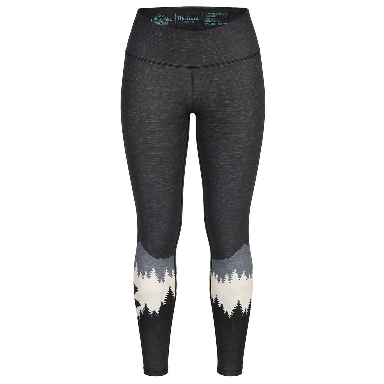 Source Unknown Women's Leggings - Grey/Black - M … - image 1