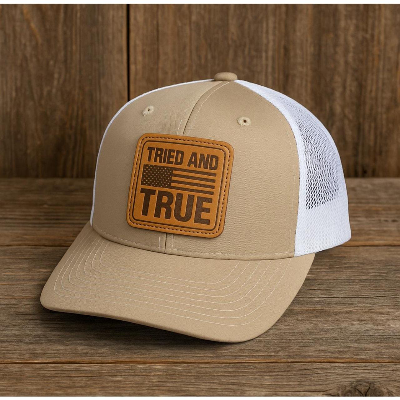 Source Unknown Men's Caps - Tan/White – Tried & T… - image 1