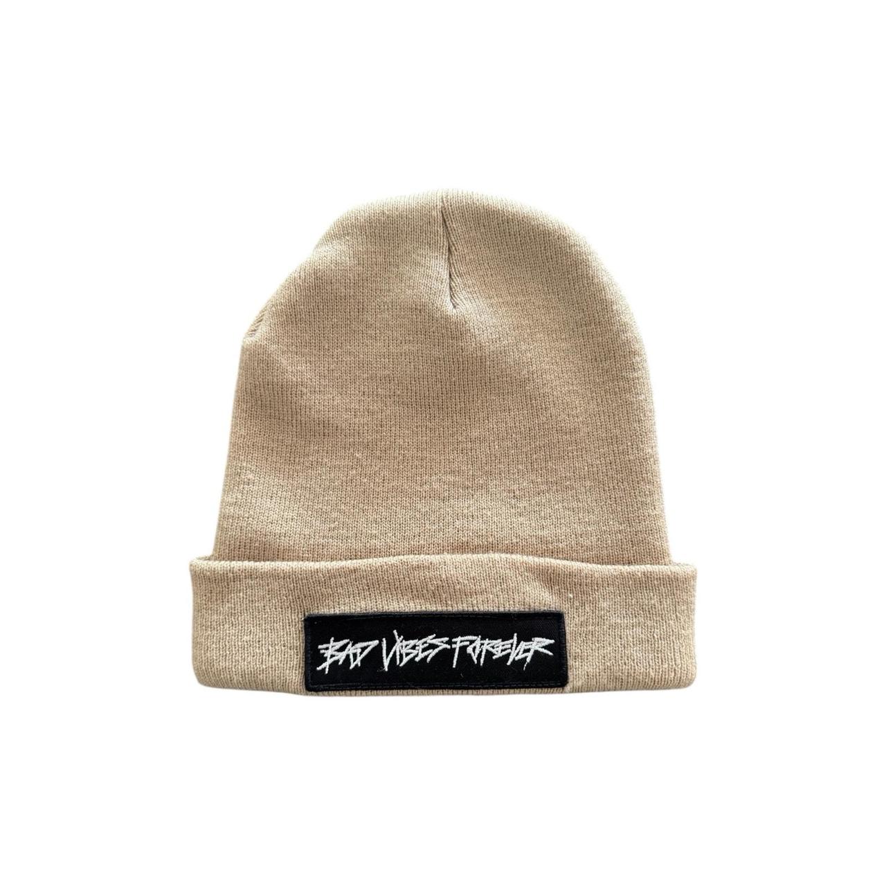 Source Unknown Men's Beanies - Cream/Black – Bad … - image 2