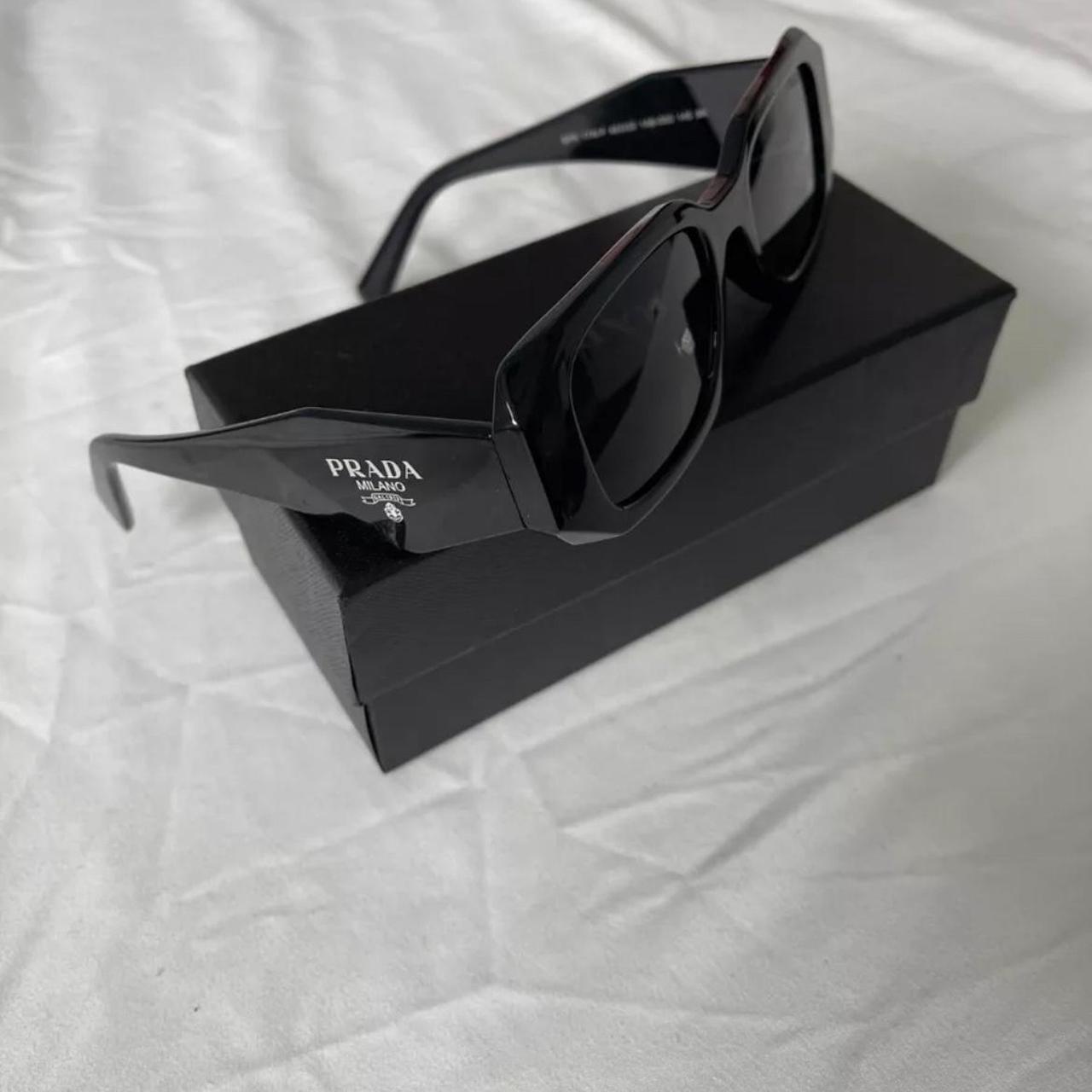 Prada Sunglasses 49 mm Black / Dark Grey Lens PR17WS 1AB5S049 online