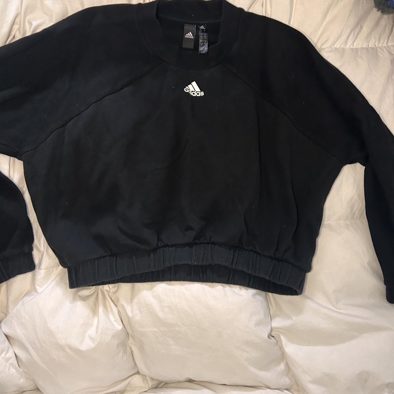 Adidas Women's Black Sweatshirt (2)