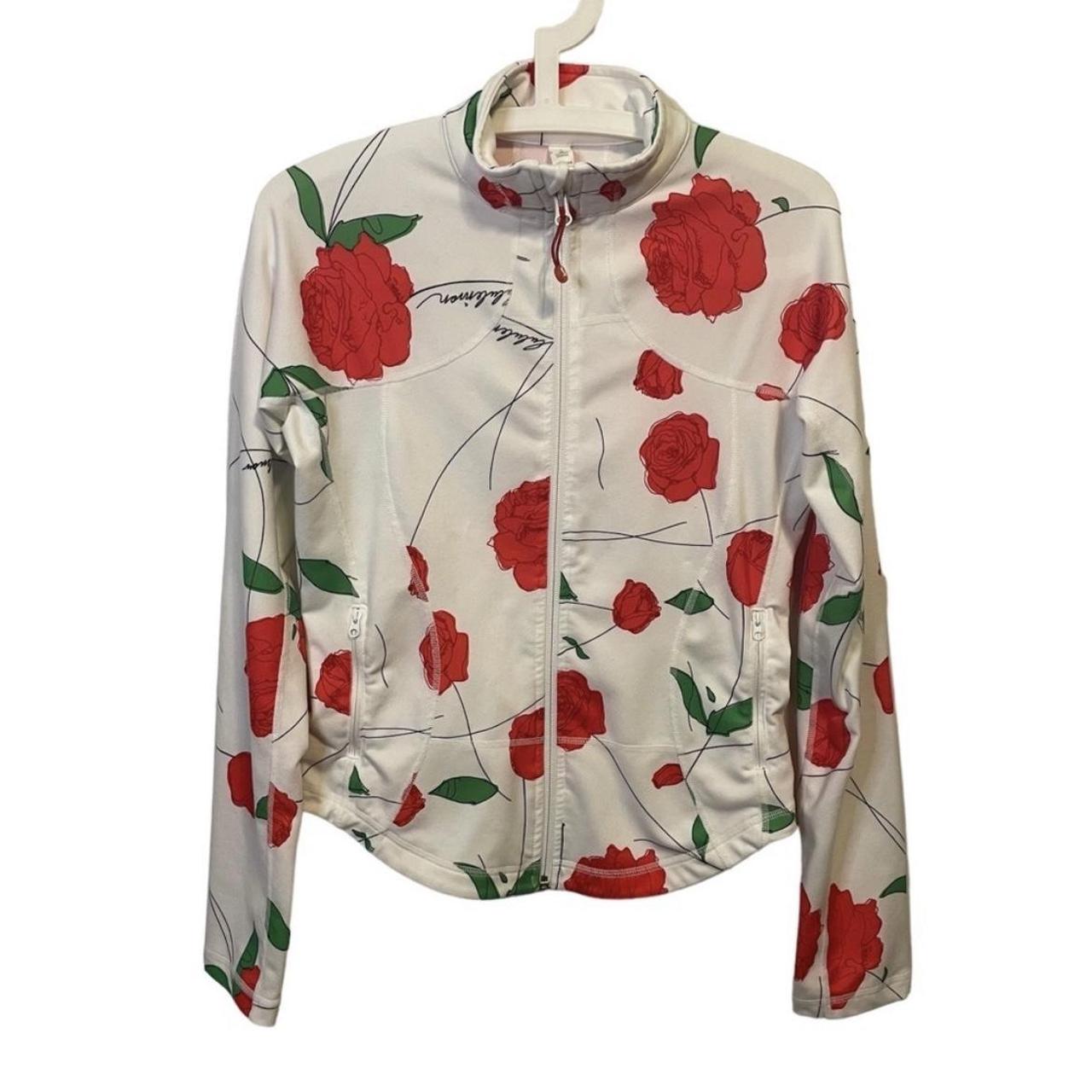 ネットオフ 送料得店  Lululemon Depop | Lululemon jacket luon print rose vintage シャツ/ブラウス(長袖/七分)
