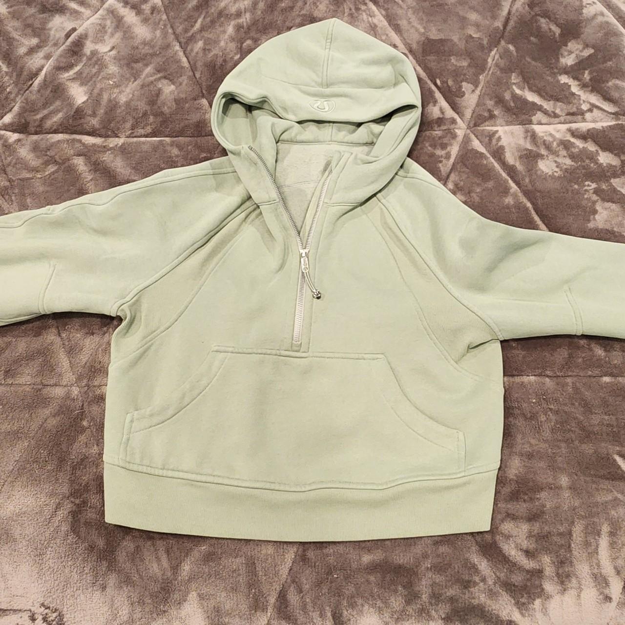 NWT Scuba Oversized 1/2 zip hoodie size xs/s - Depop