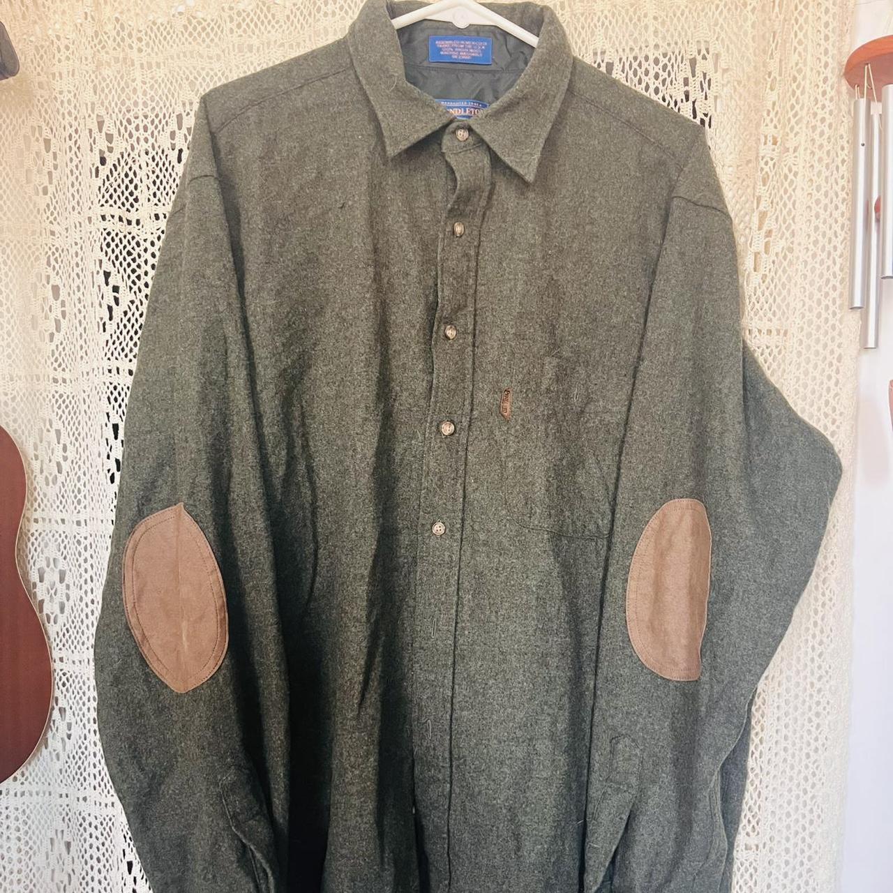 Pendleton Men's Shacket Jacket - Green/Khaki - XL… - image 3