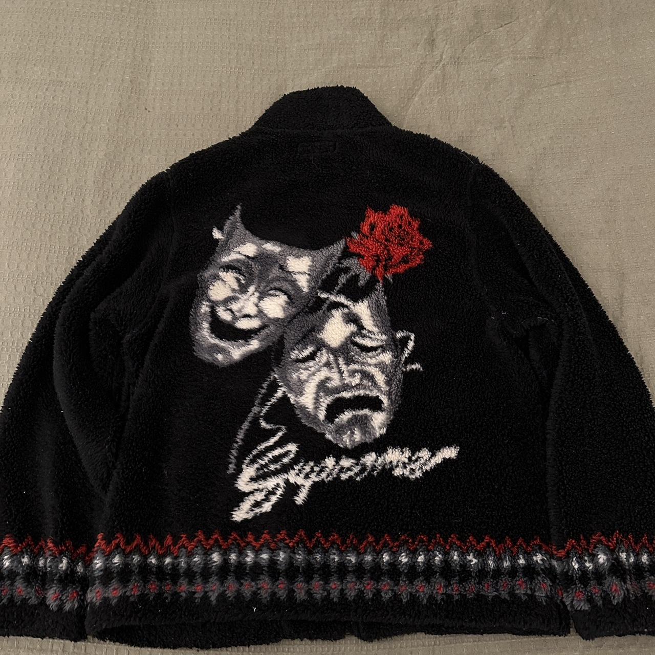 Supreme Drama Mask Fleece Jacket Black SS20 (True to... Depop