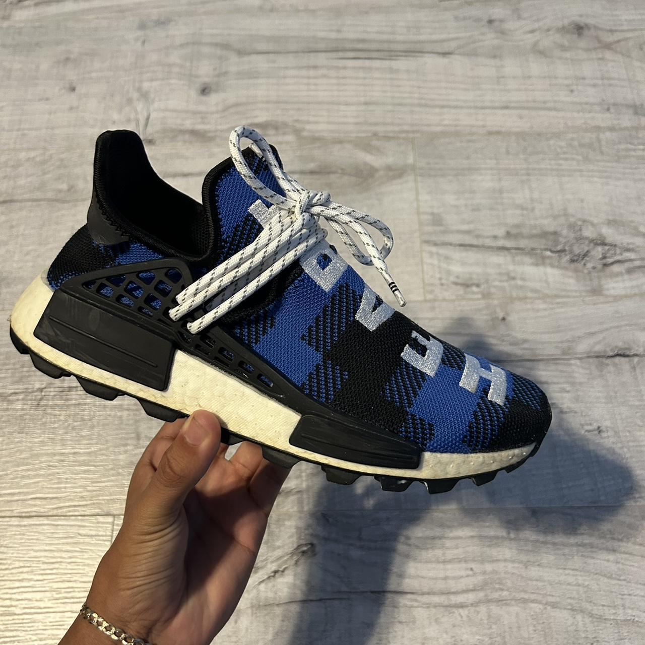 Human races blue plaid on sale