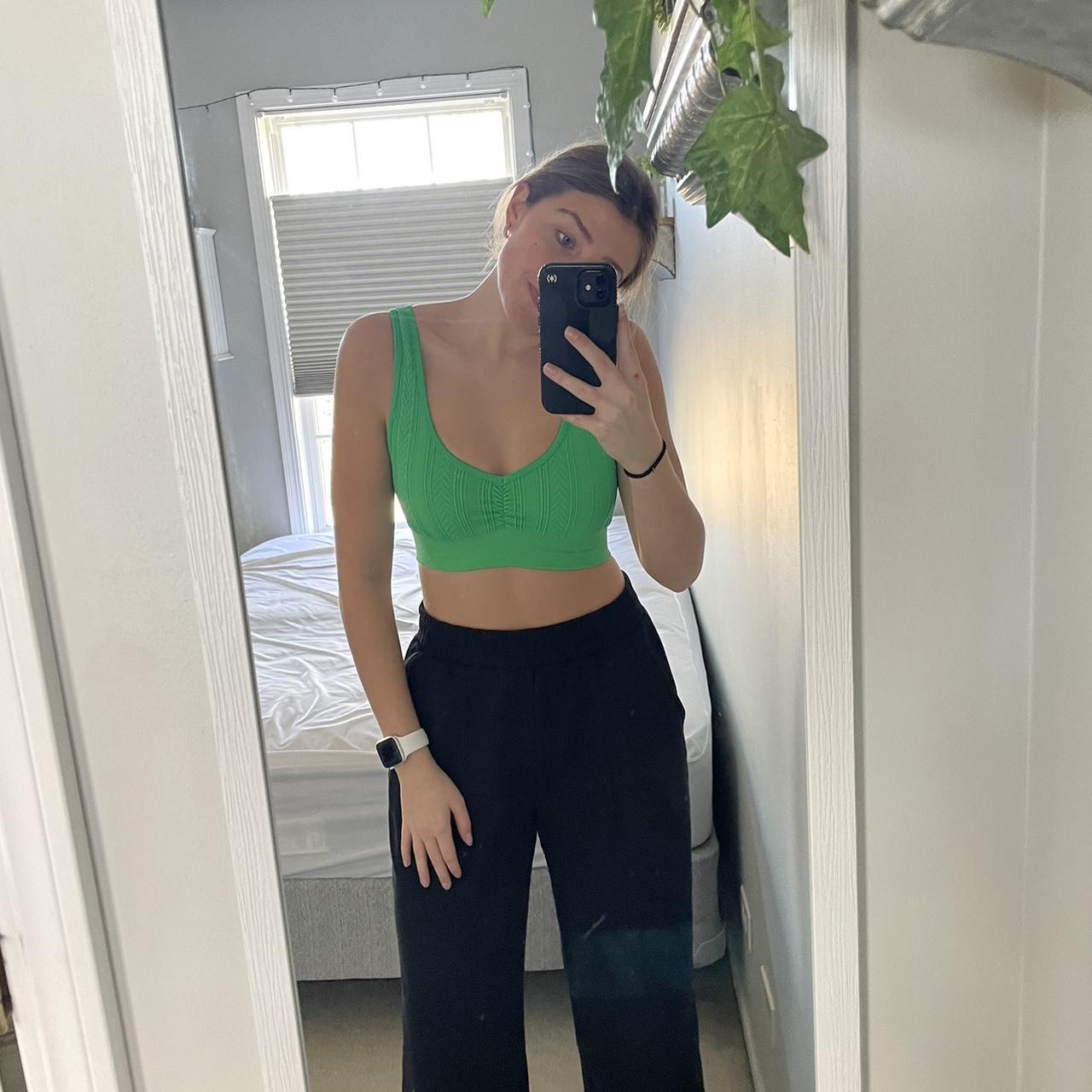 Aerie Bra/Tank!💚💚 Worn once Padding isn’t... Depop