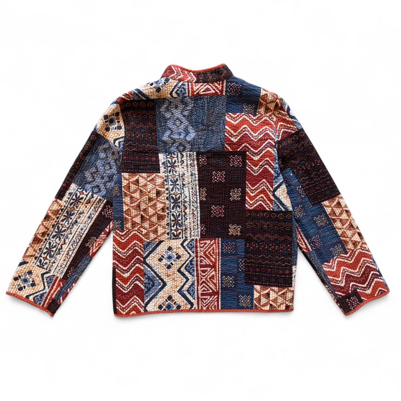 Women's Jacket - Multi/Blue - S – Patchwork Quilt… - image 2