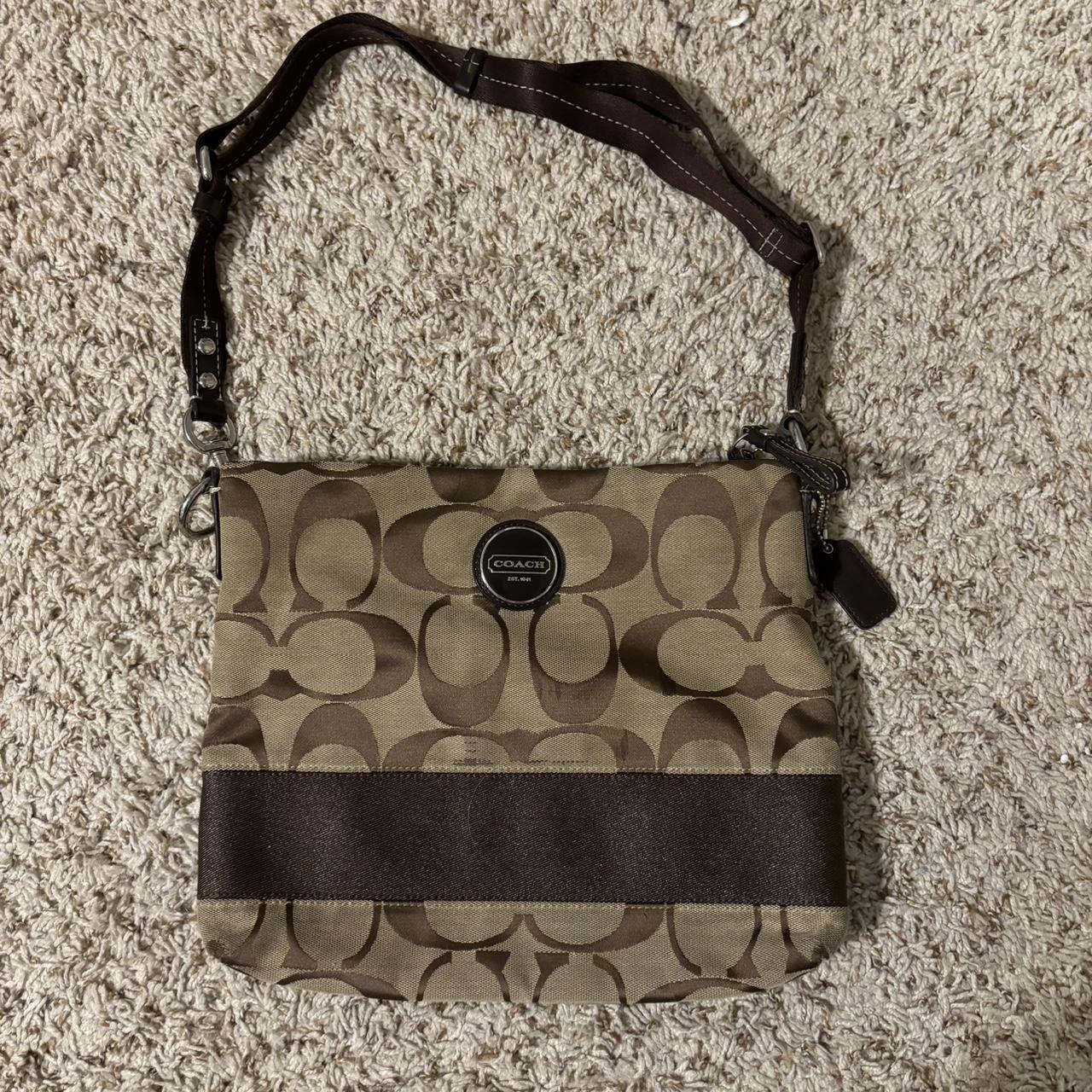 Dark Brown Coach 2024 Bag - like new- no Flaws