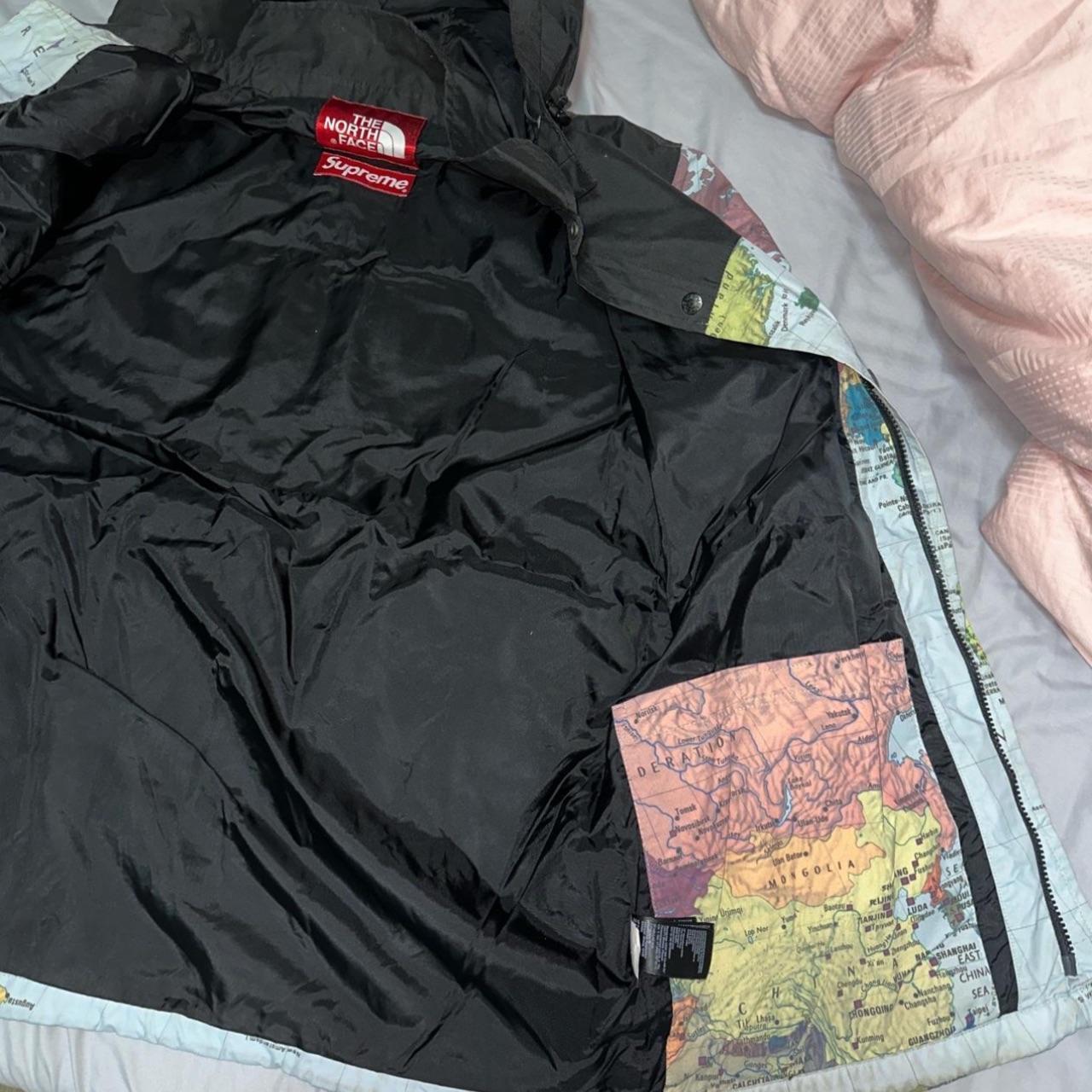 Supreme X The North Face Atlas Map Jacket 2014 100% | Depop