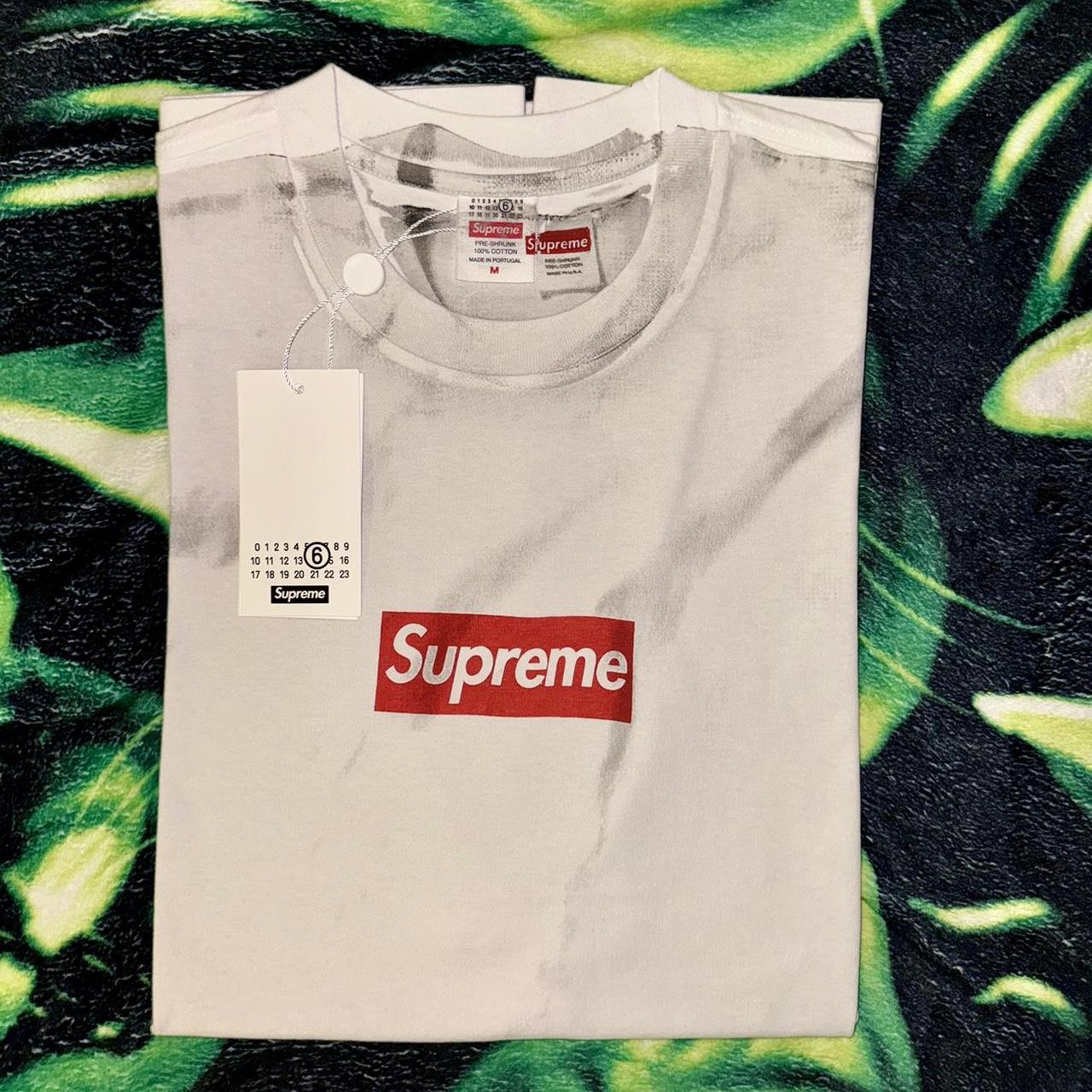 トップス Supreme x MM6 Box Logo Tee Buy Supreme x MM6 Maison Margiela Box Logo Tee 'White' - SS24KN49