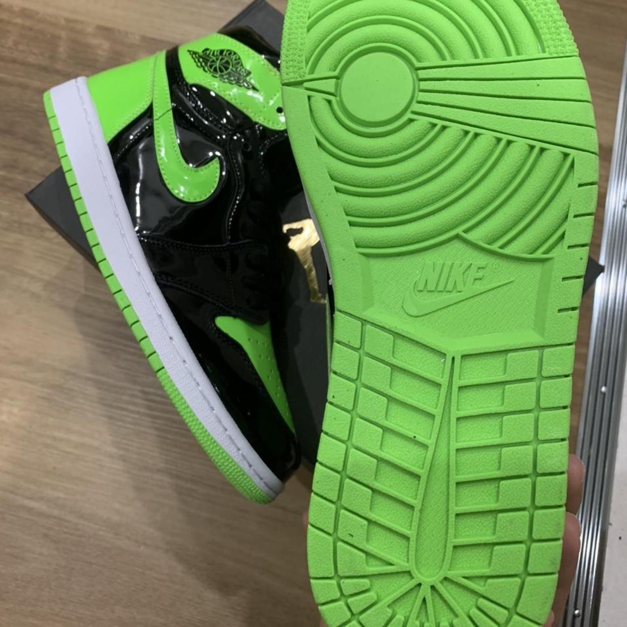 black green pink jordan 1