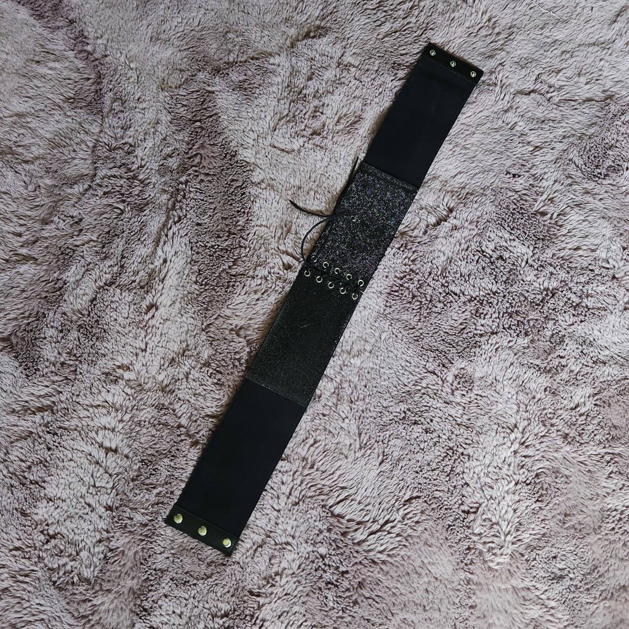 sparkly corset belt