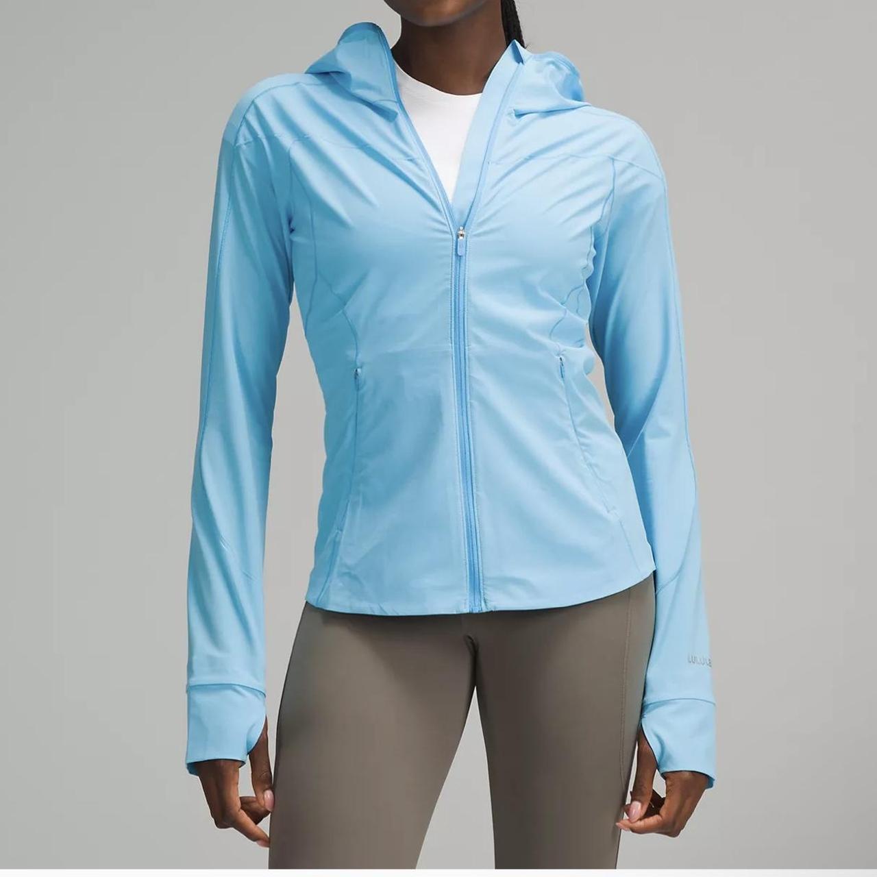 Lululemon Mist Over Windbreaker ColourKayak Blue | Depop