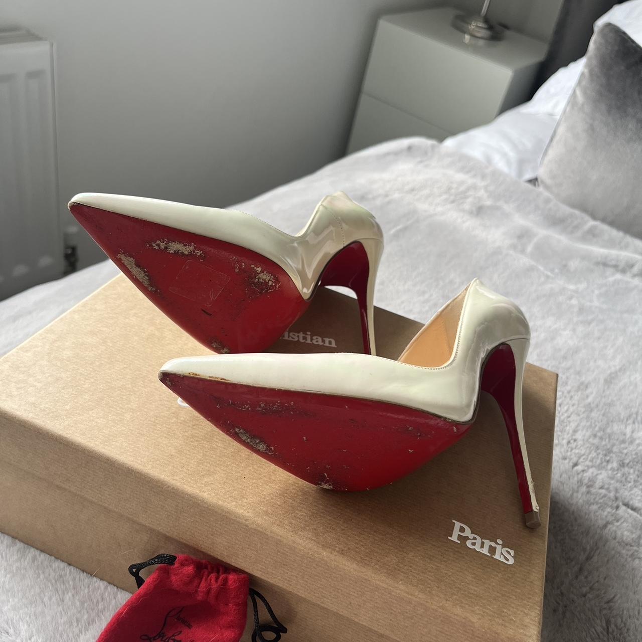 Christian Louboutin White heels So Kate 120