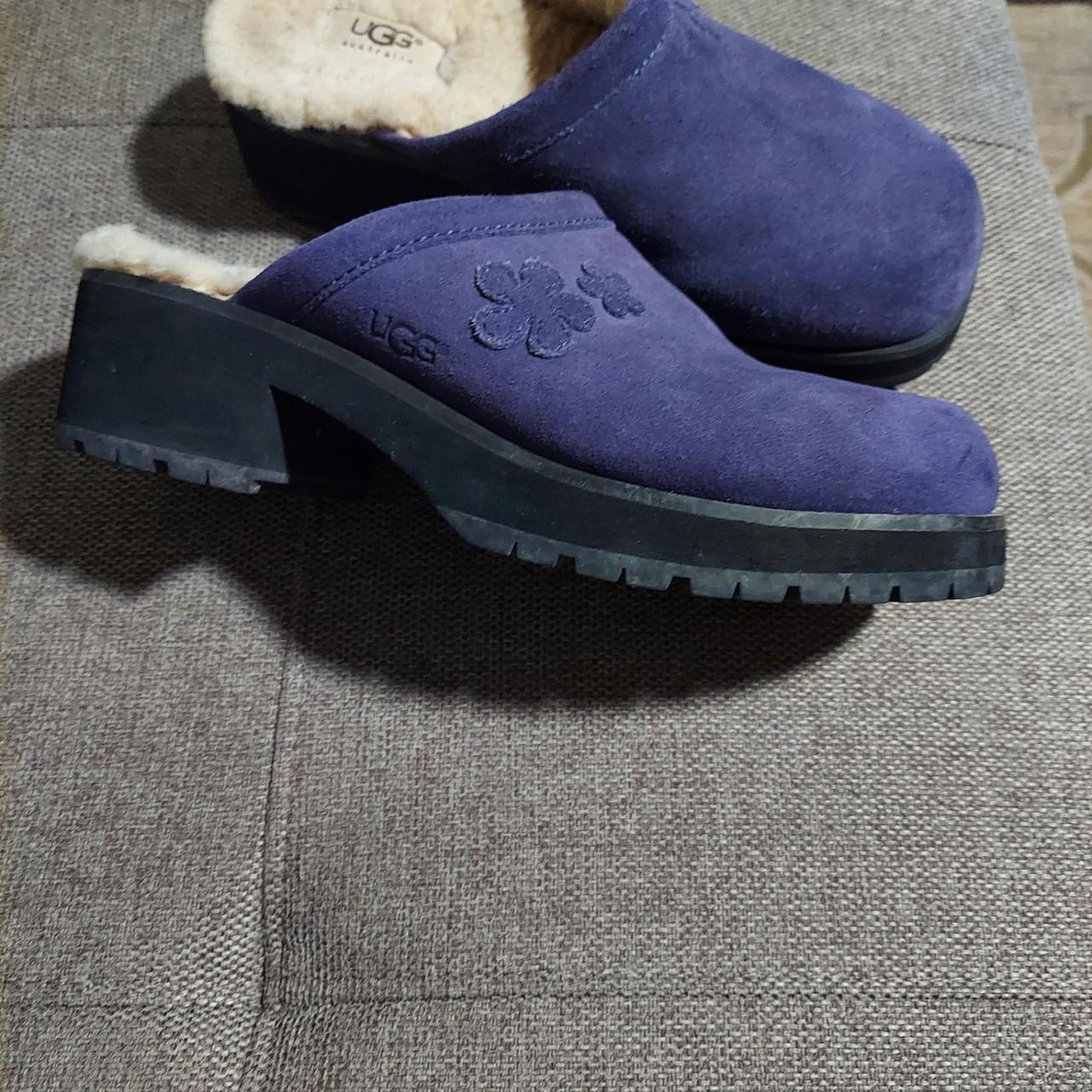 Ugg fur lined clogs Depop