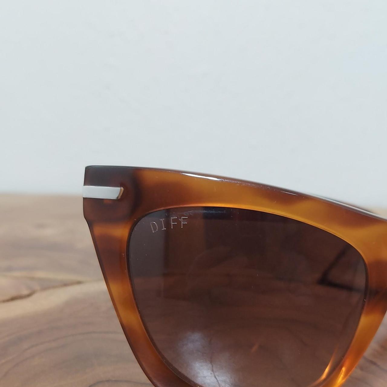 DIFF Women's Sunglasses - Brown/Orange – DIFF bro… - image 2