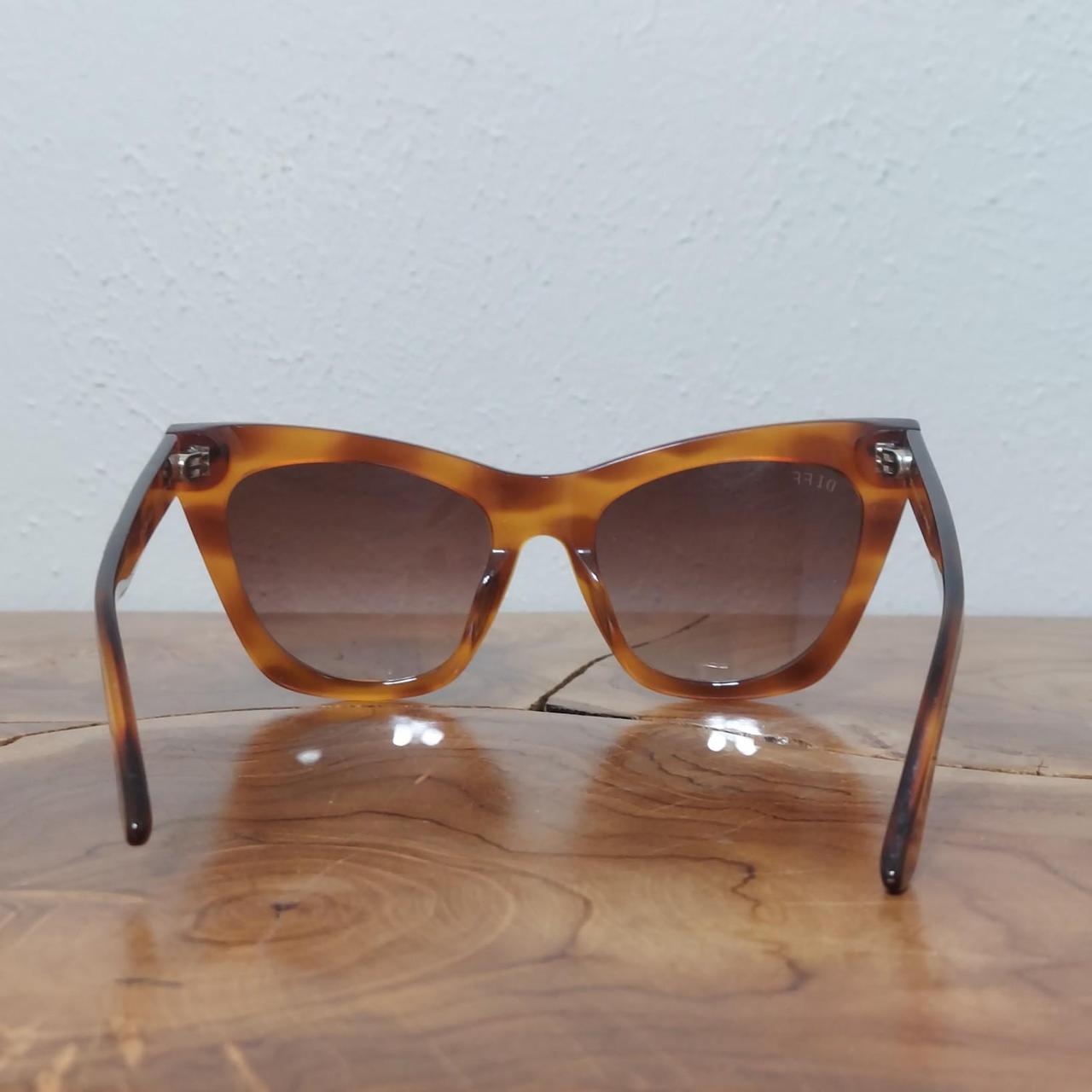 DIFF Women's Sunglasses - Brown/Orange – DIFF bro… - image 5