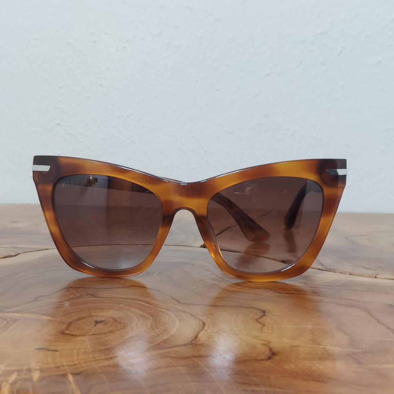 DIFF Women's Sunglasses - Brown/Orange – DIFF bro… - image 1