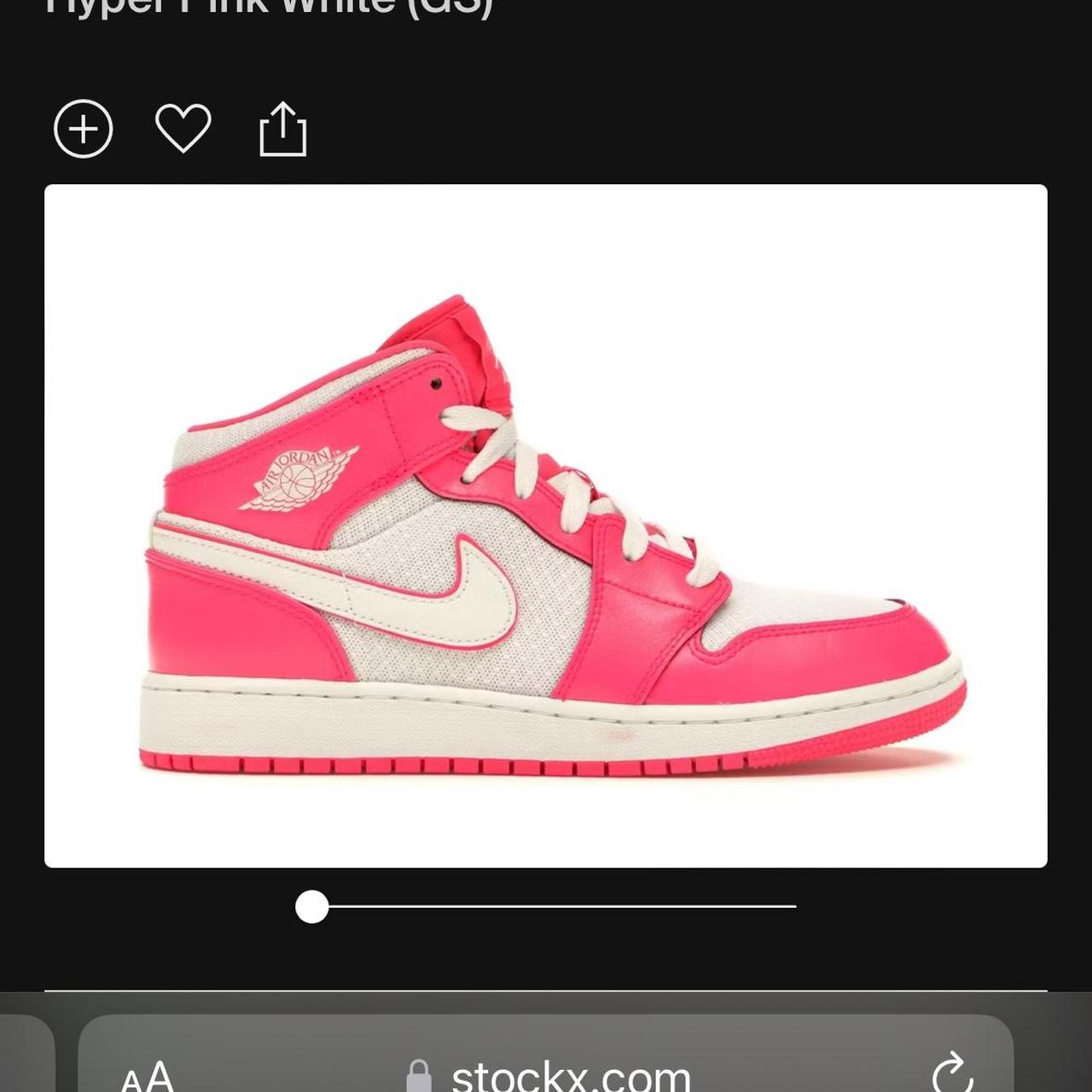 metallic pink jordans