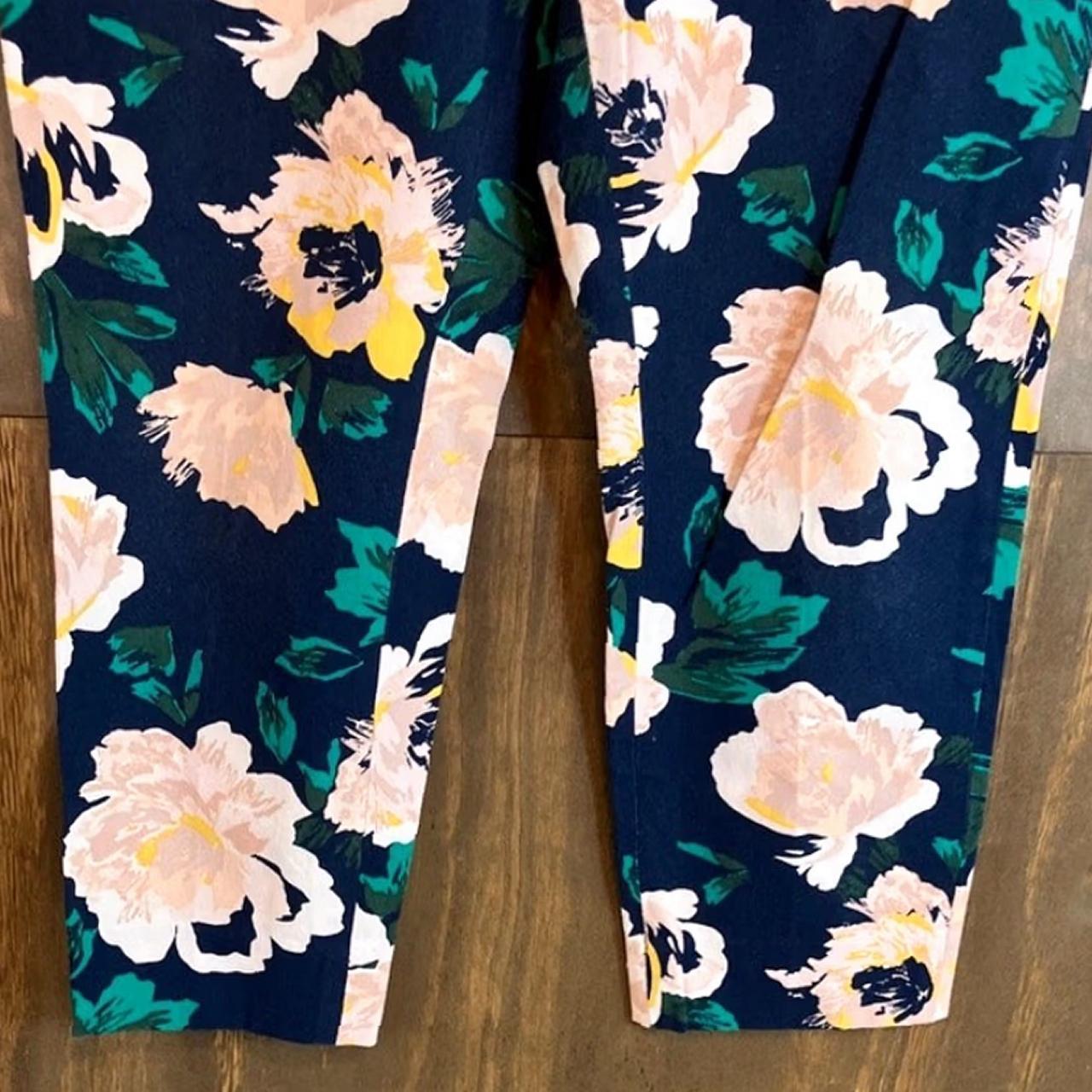 Vintage Women's Pants - Blue/Multi - 8 – Banana R… - image 3