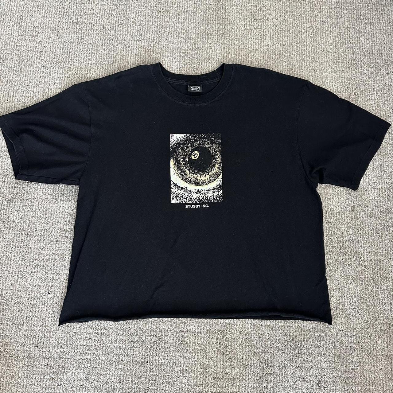 Stussy Cropped Mesh Logo Football Jersey SU24 MAKE | Depop