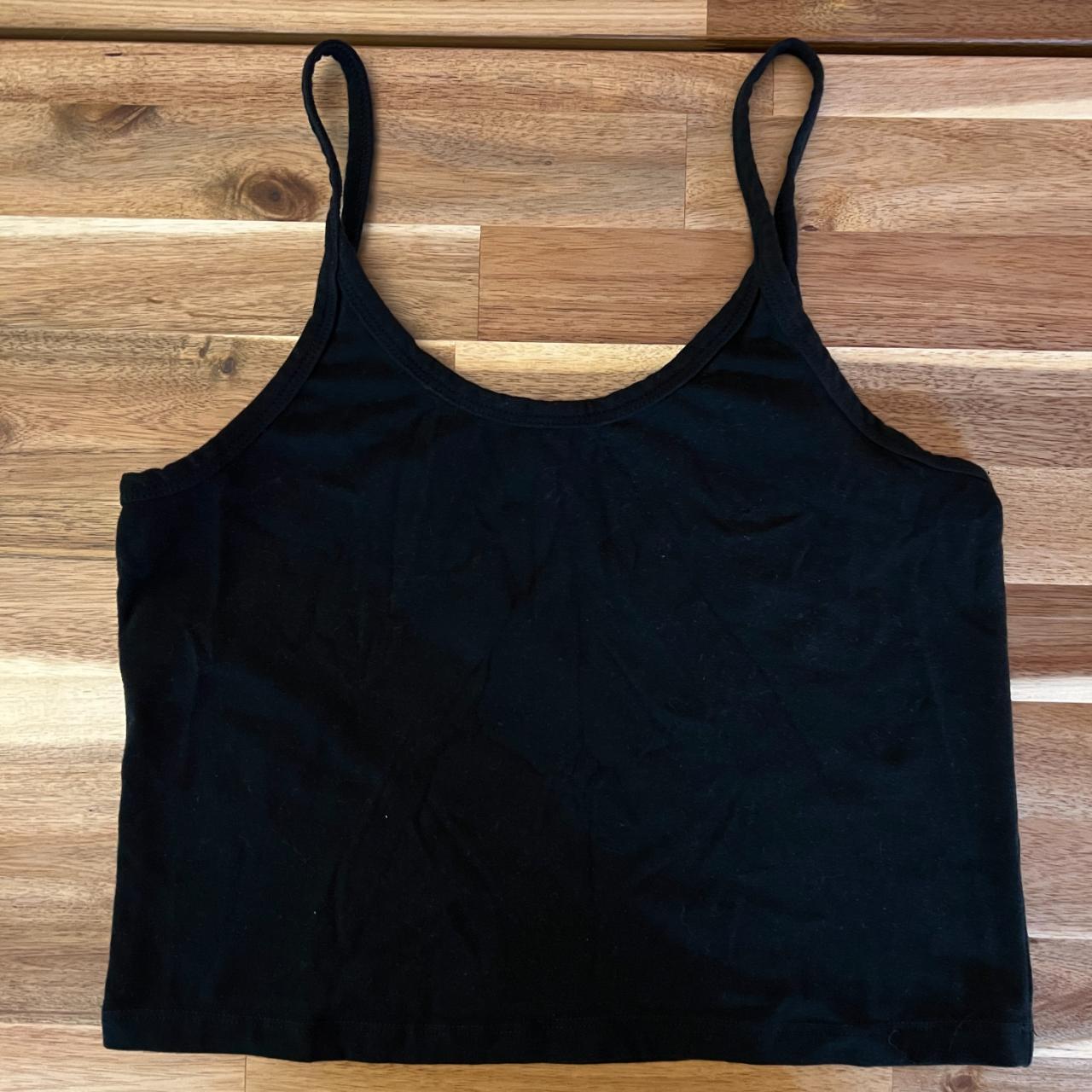 ARQ Crop Tank, Black