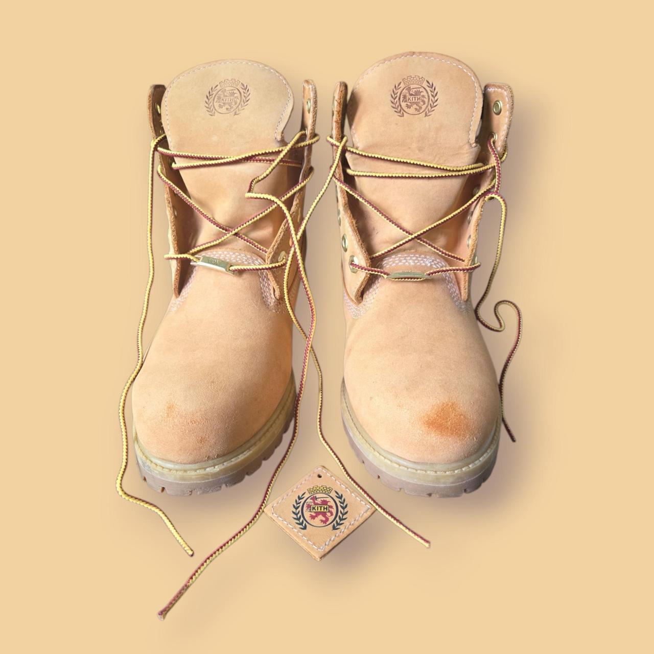 Timberland Men's Boots Tan/Burgundy US – Kith x Tommy