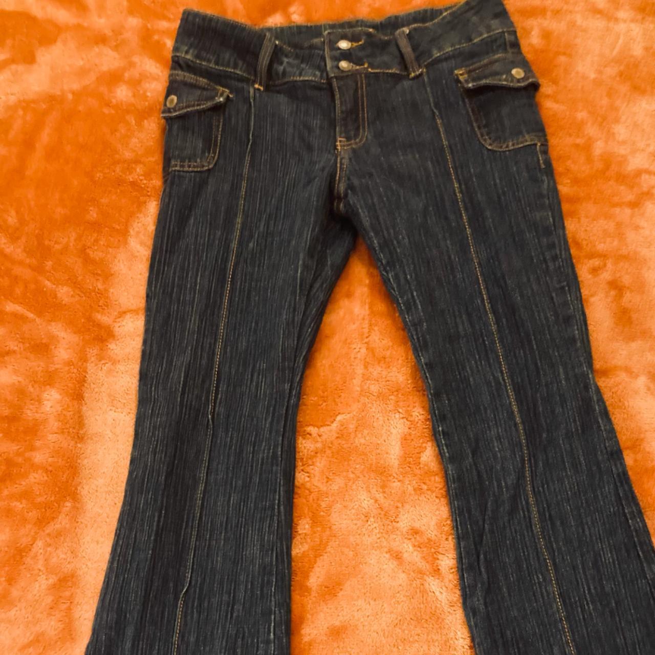 Size Small J. Galt Flare Jeans - Depop