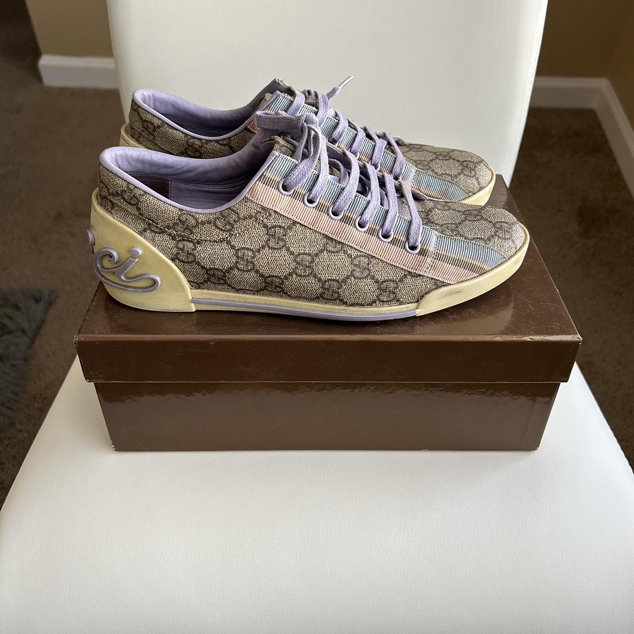 multi color gucci sneakers