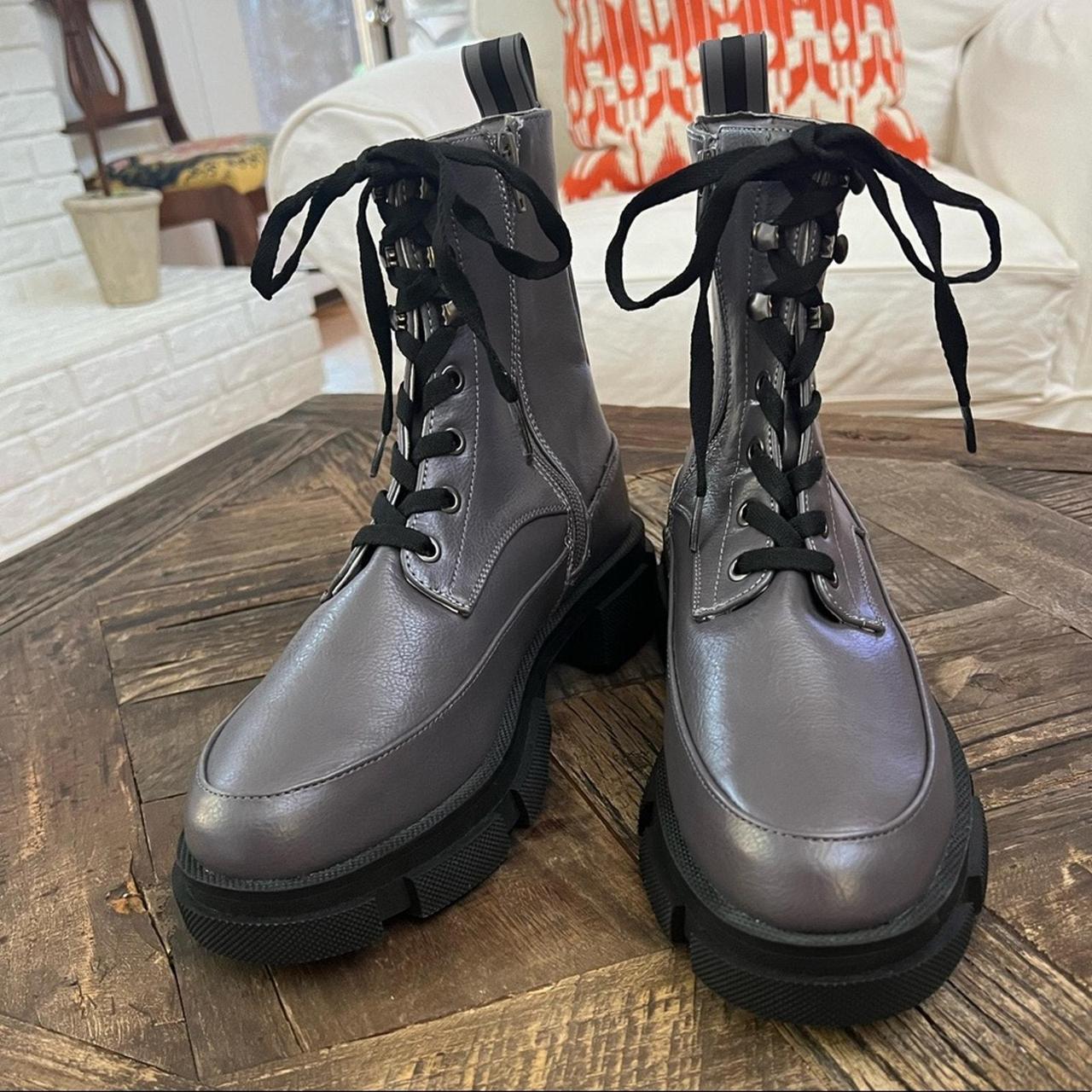 NWOT BCBGeneration Ander Lace Up Combat Boots. Depop