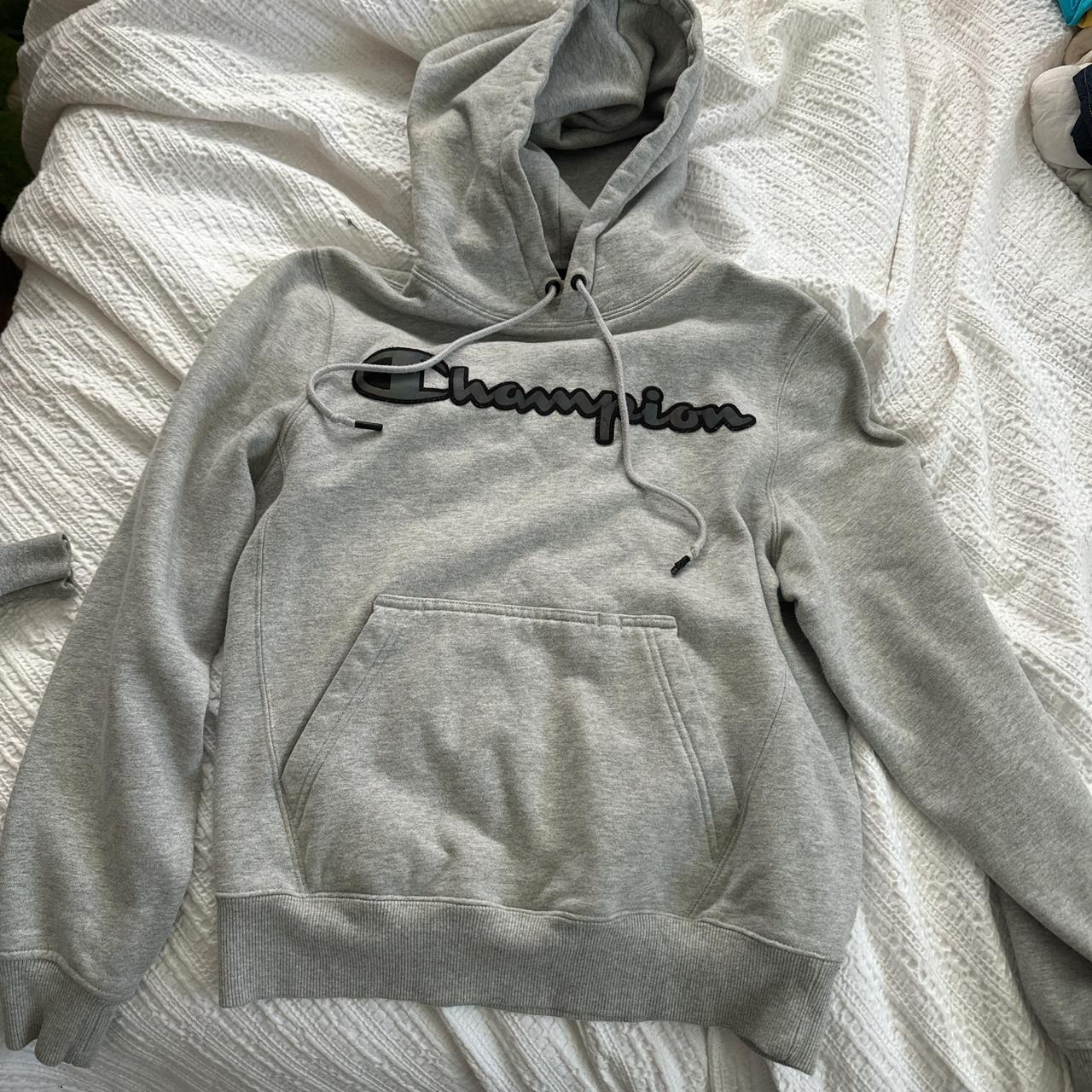 Champion hoodie size small. Reflective champion