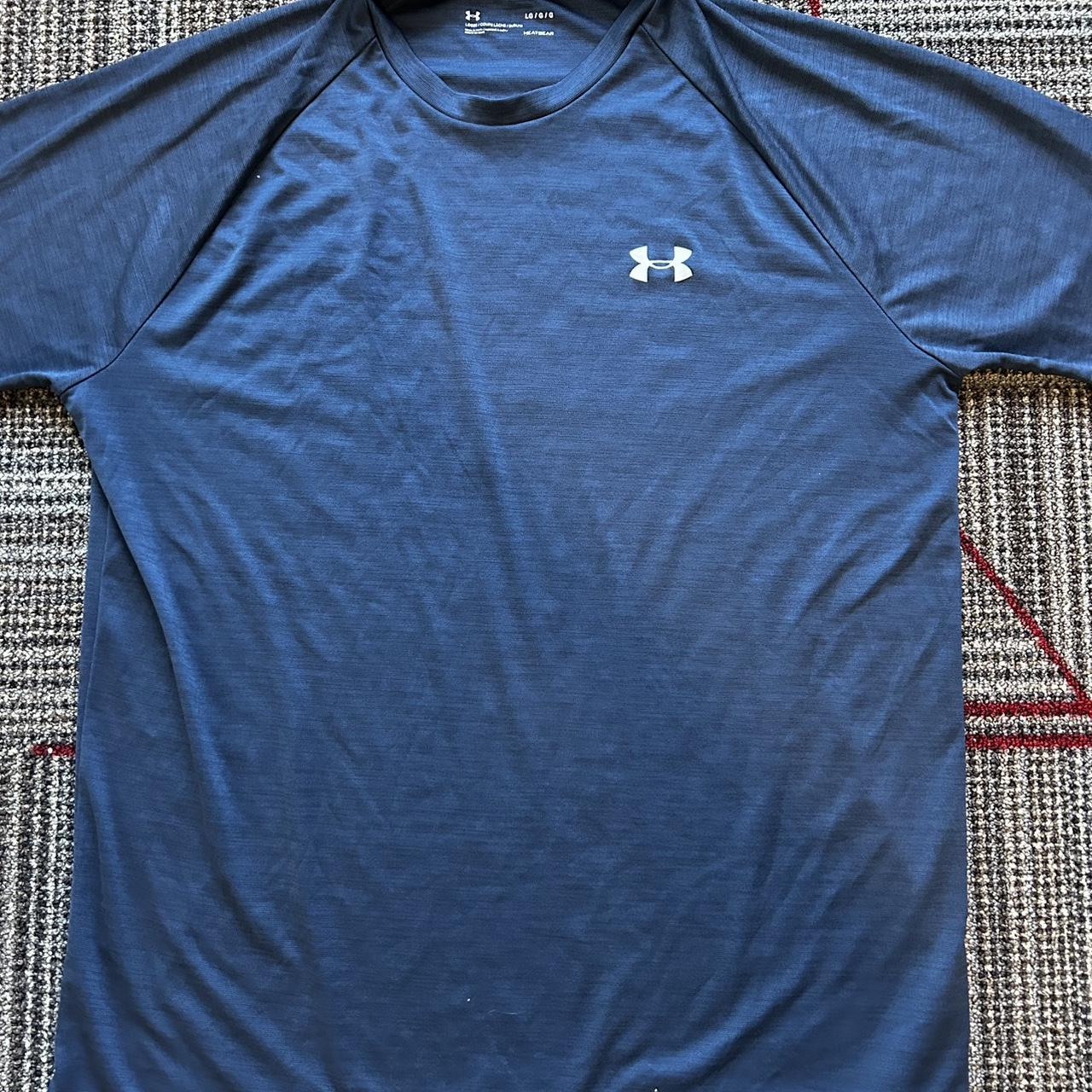 Mens large Under Armor loose fit heat gear t-shirt - Depop