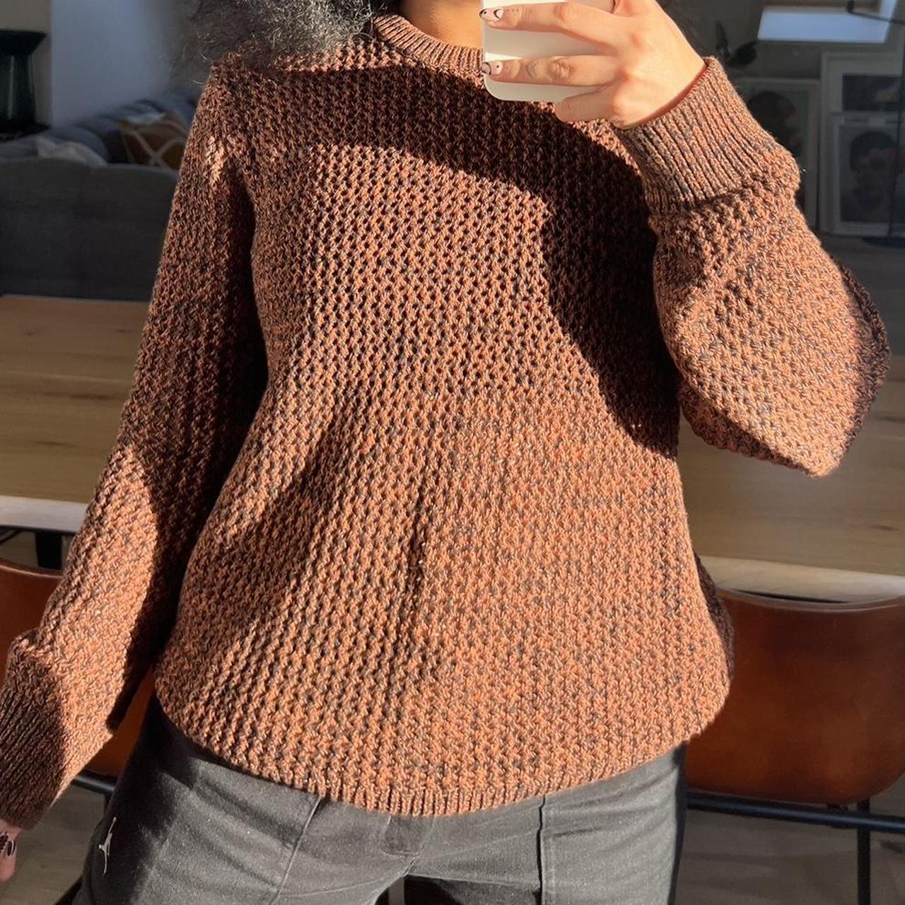 Stussy 2 Tone Loose Gauge Sweater | Depop
